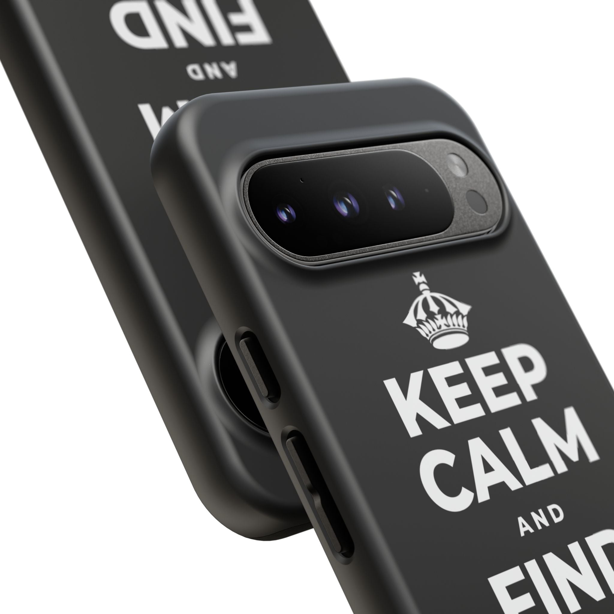 KEEP CALM AND FIND YOUR FIRE Phone Case