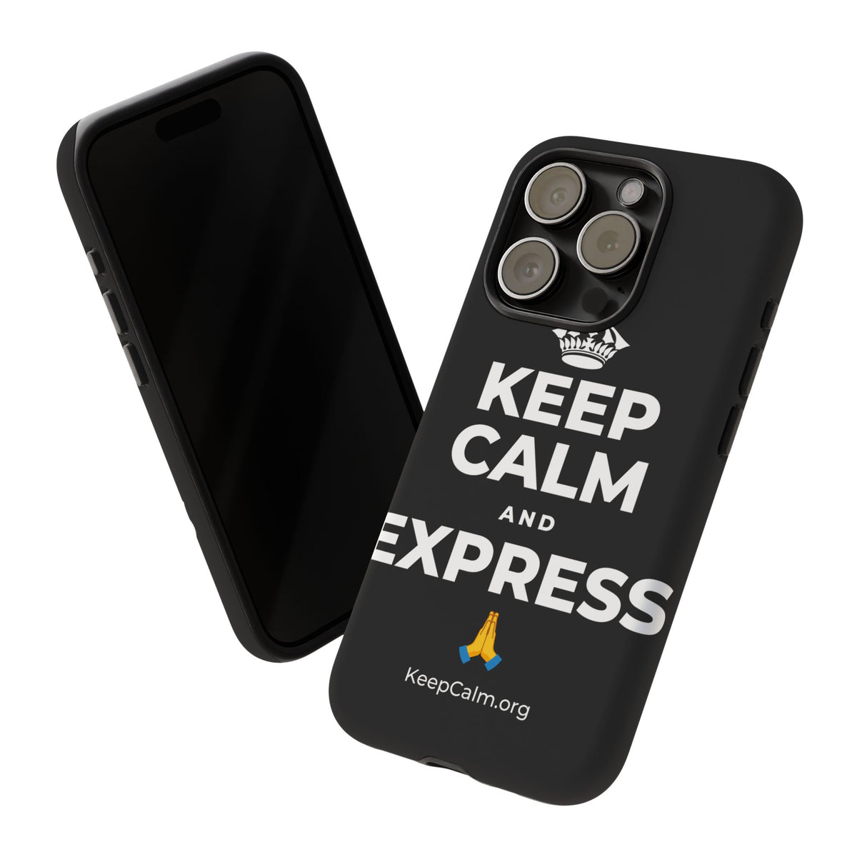 KEEP CALM AND EXPRESS 🙏 Phone Case