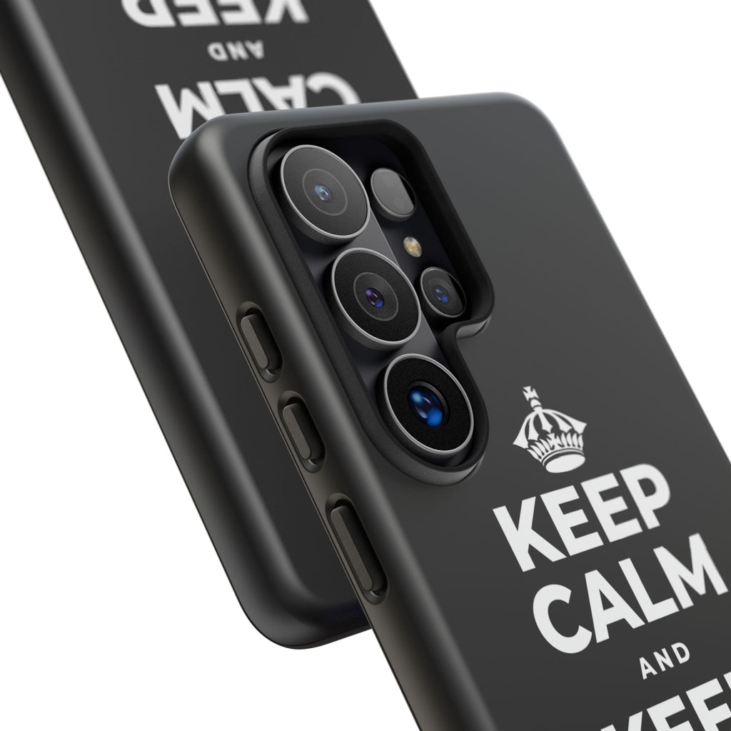 KEEP CALM AND KEEP DREAMING Phone Case