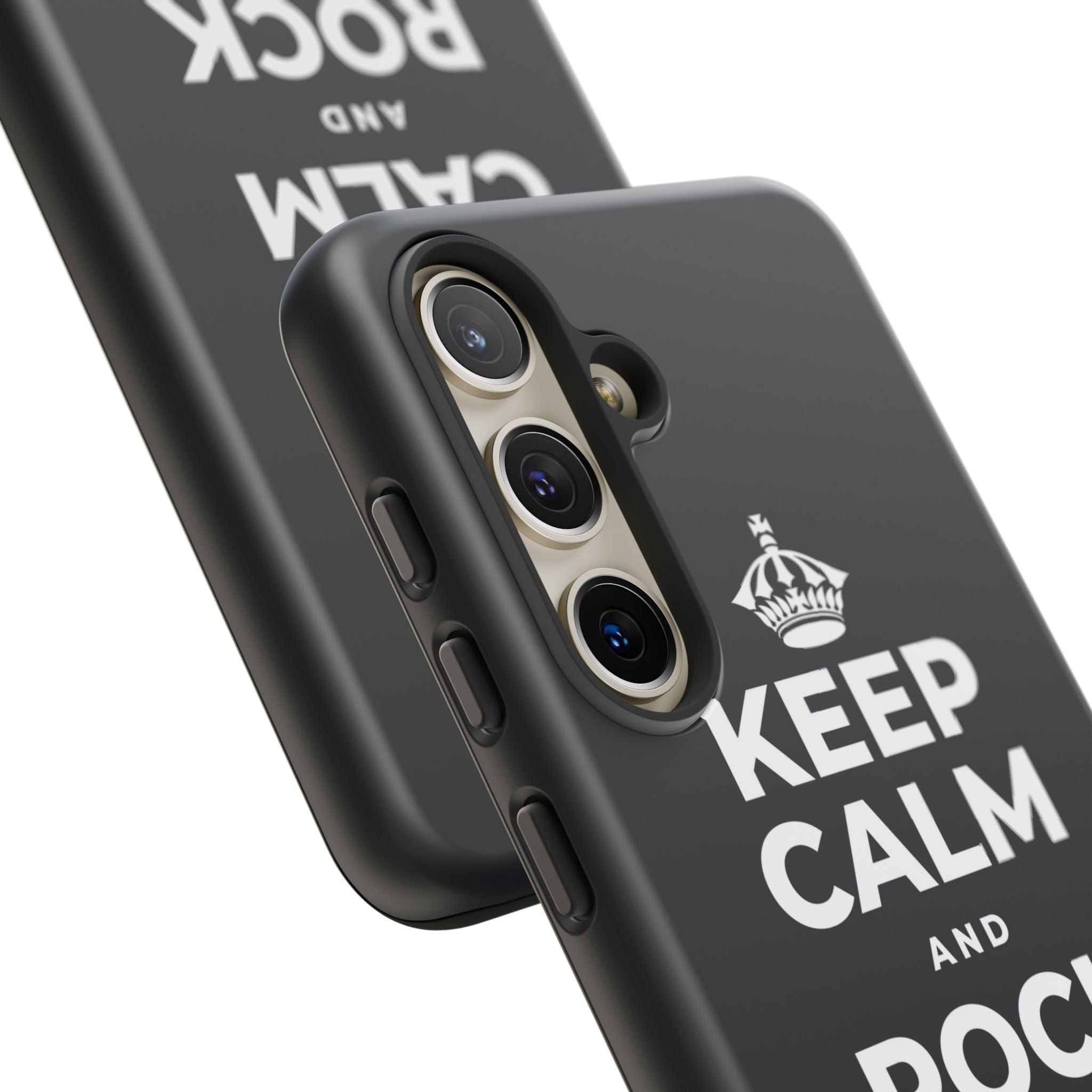 KEEP CALM AND ROCK THAT SMILE Phone Case (Dark)