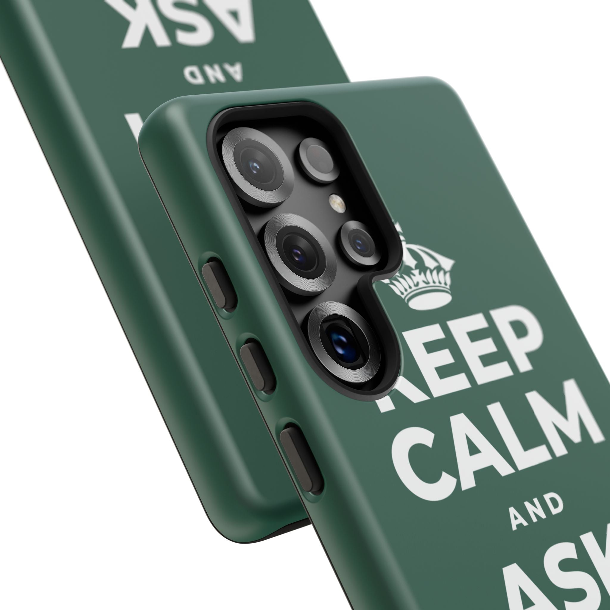 KEEP CALM AND ASK FOR HELP Phone Case