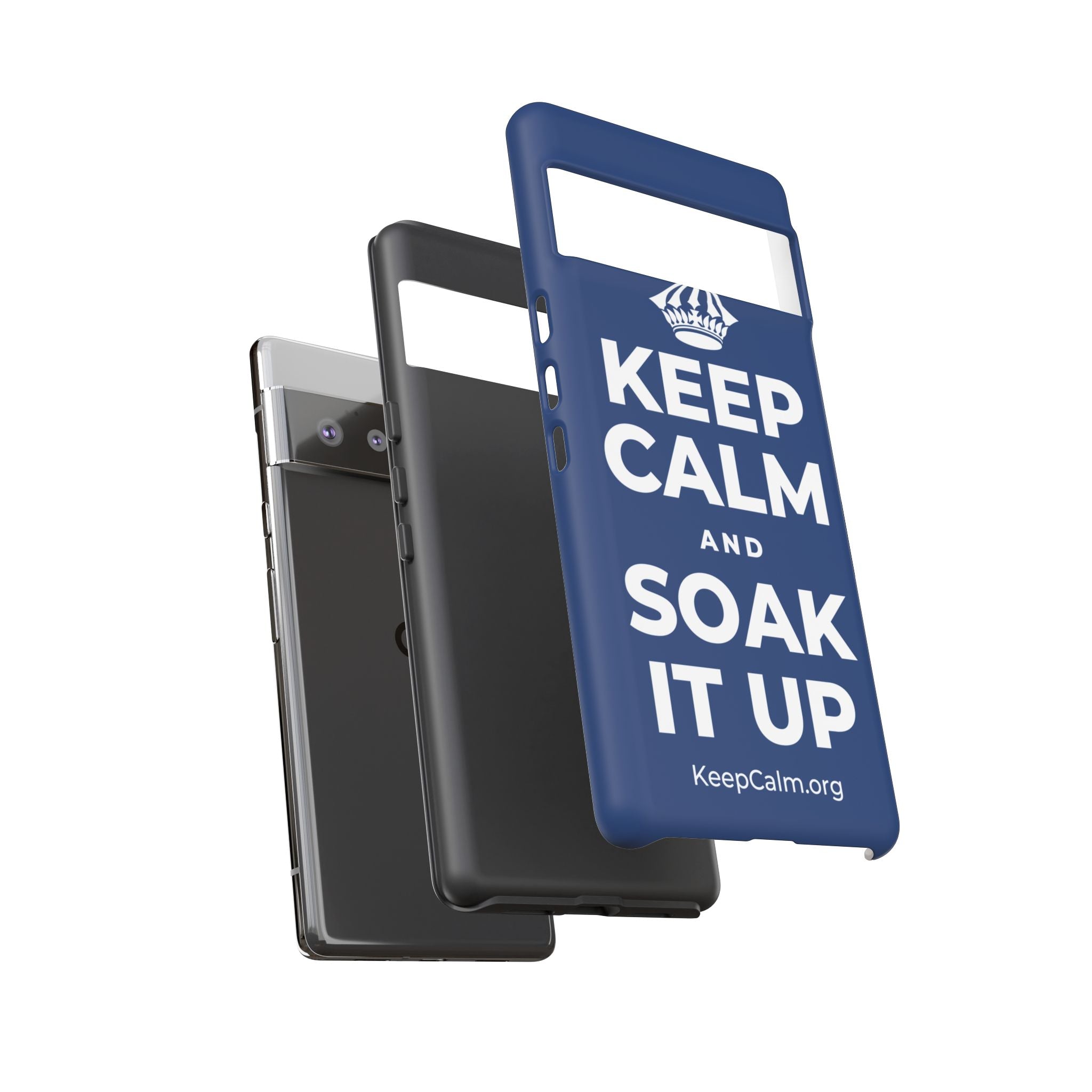 KEEP CALM AND SOAK IT UP Phone Case