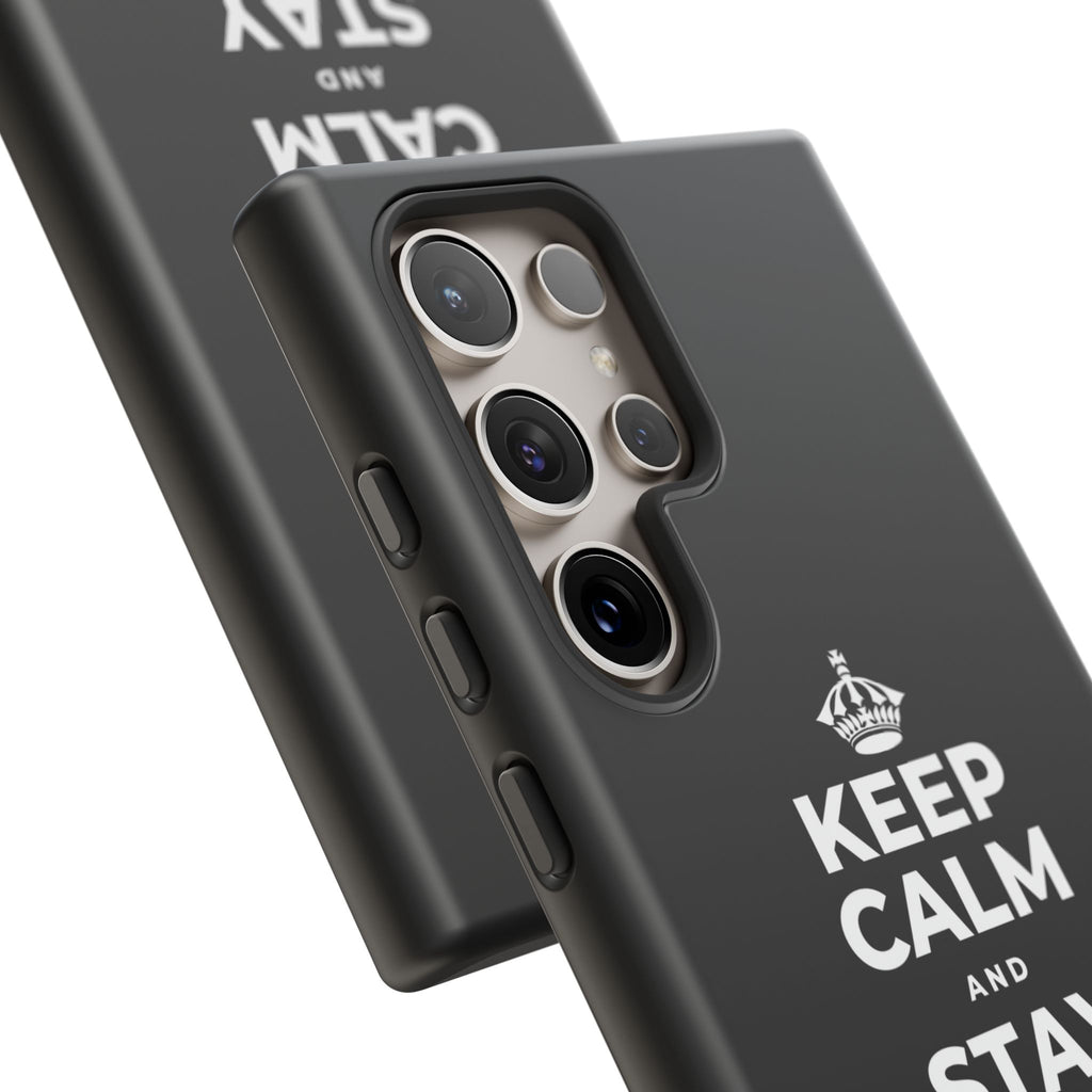 KEEP CALM AND STAY UNBOTHERED Phone Case