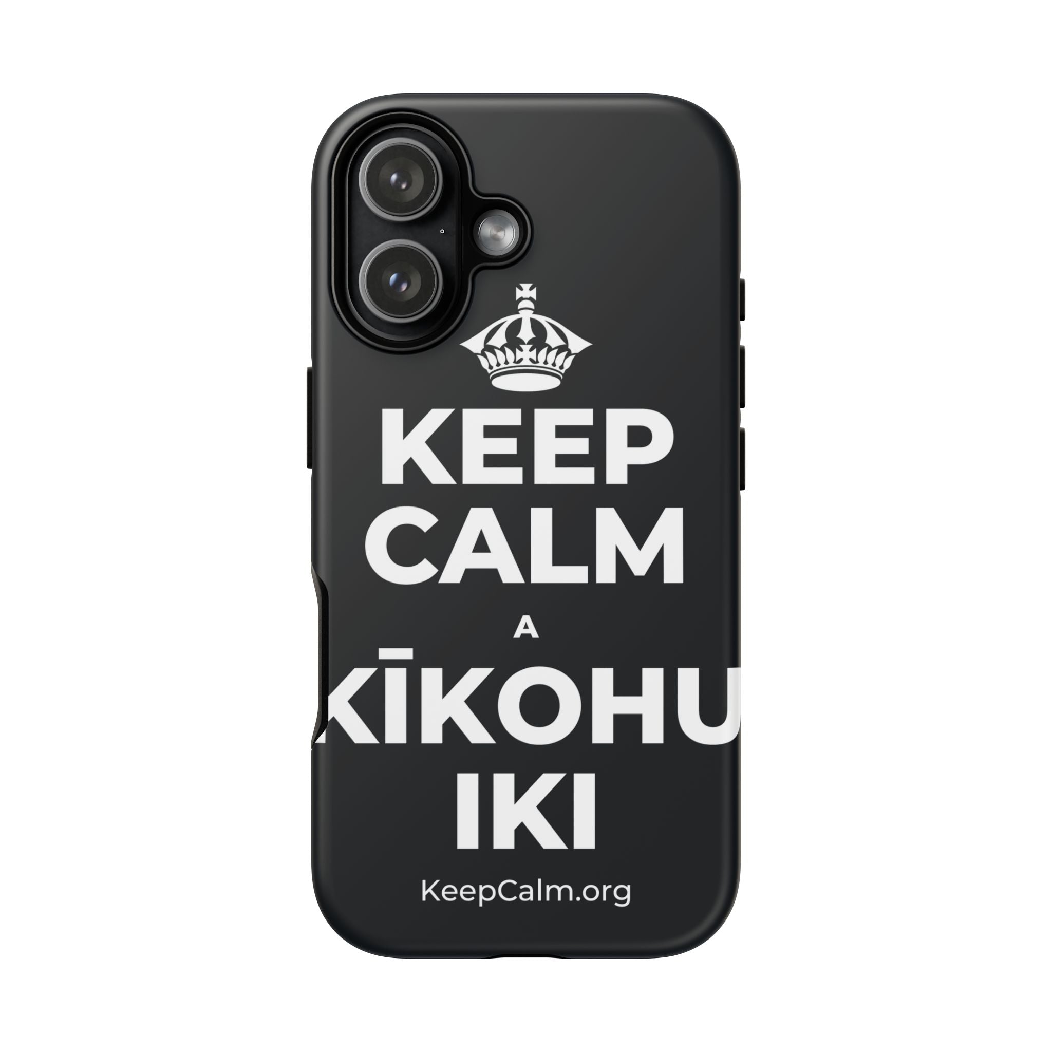 KEEP CALM A KĪKOHU IKI Phone Case (Dark)