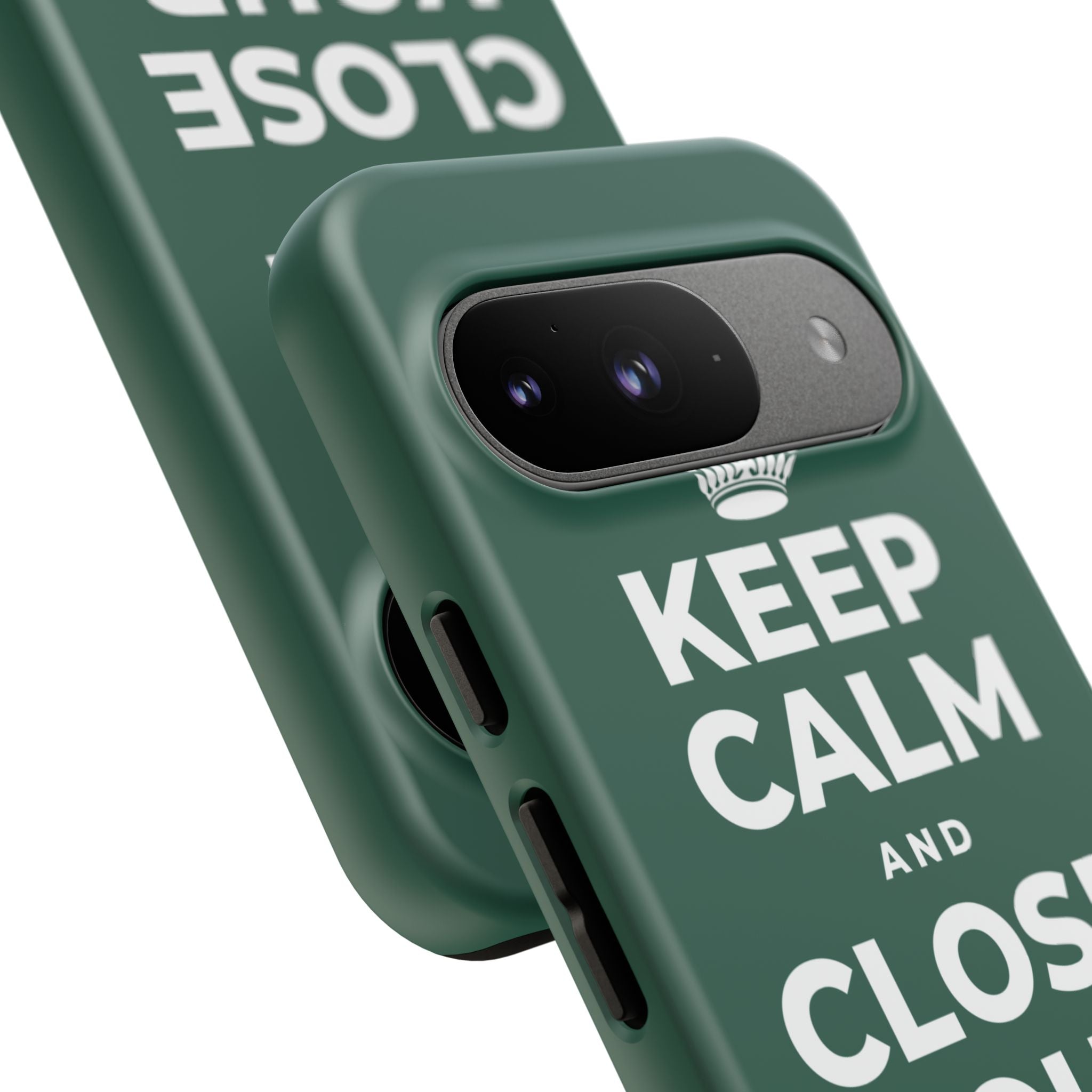 KEEP CALM AND CLOSE YOUR EYES A MOMENT Phone Case