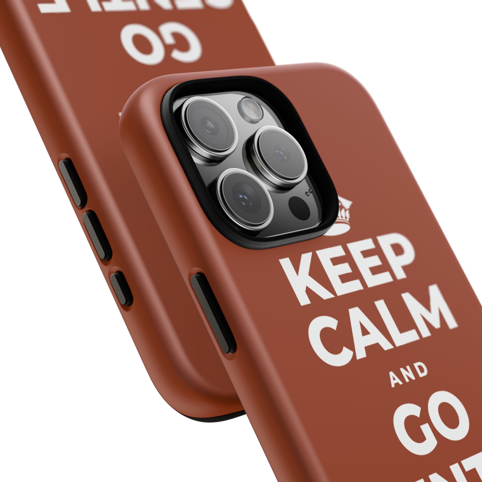 KEEP CALM AND GO GENTLE ON MONDAY Phone Case