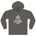 KEEP CALM VÀ ĐỂ HÔM NAY ĐƯỢC KHÓ Organic Hoodie Tee