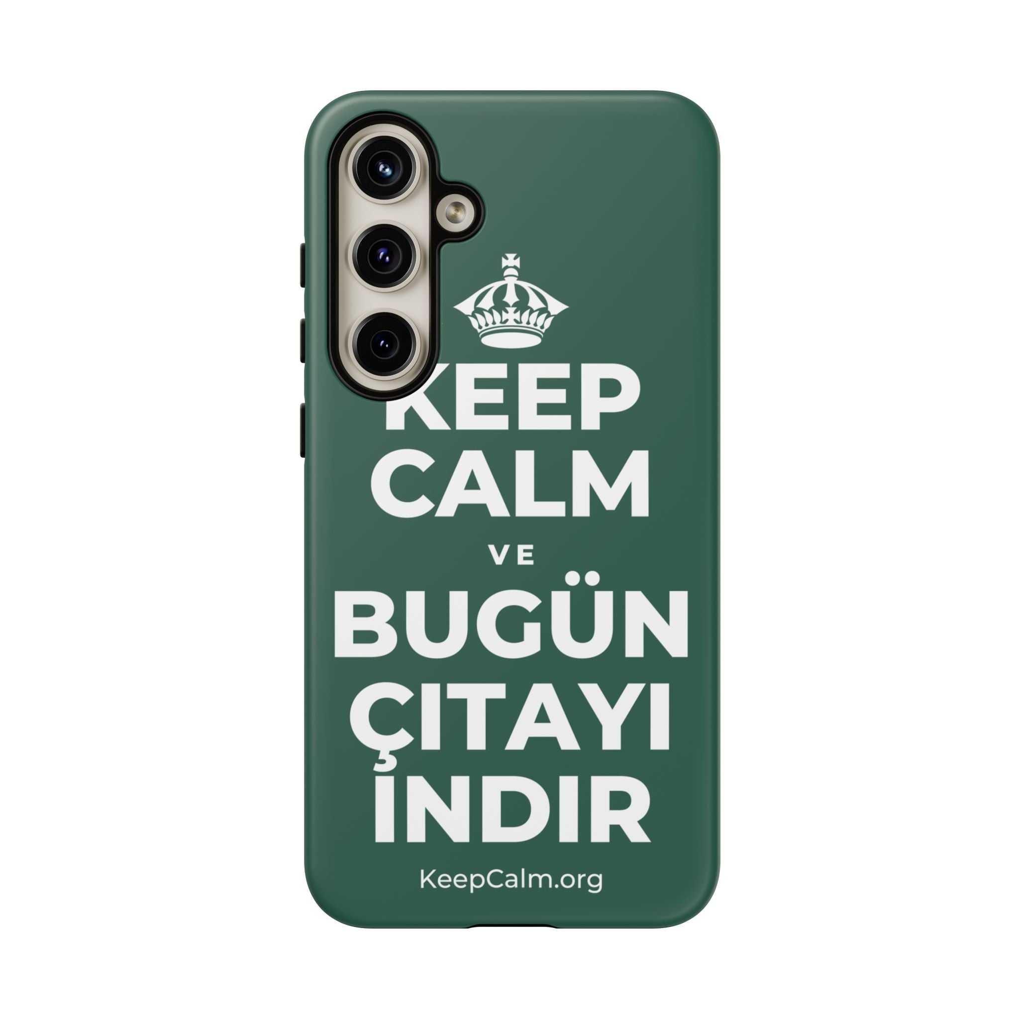 KEEP CALM VE BUGÜN ÇITAYI INDIR Phone Case