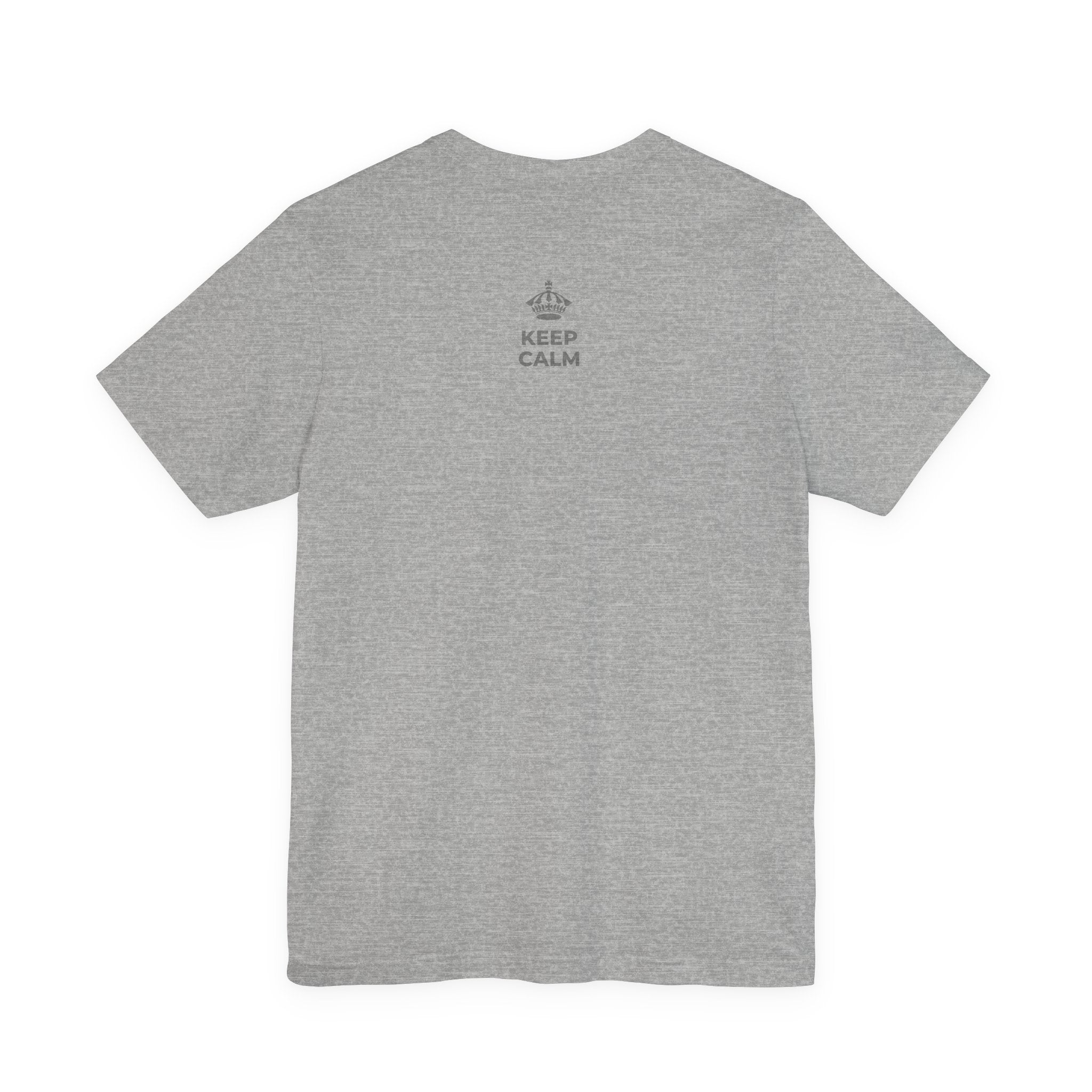 KEEP CALM AND MAKE A WARM MEMORY T-Shirt (White–Asphalt)