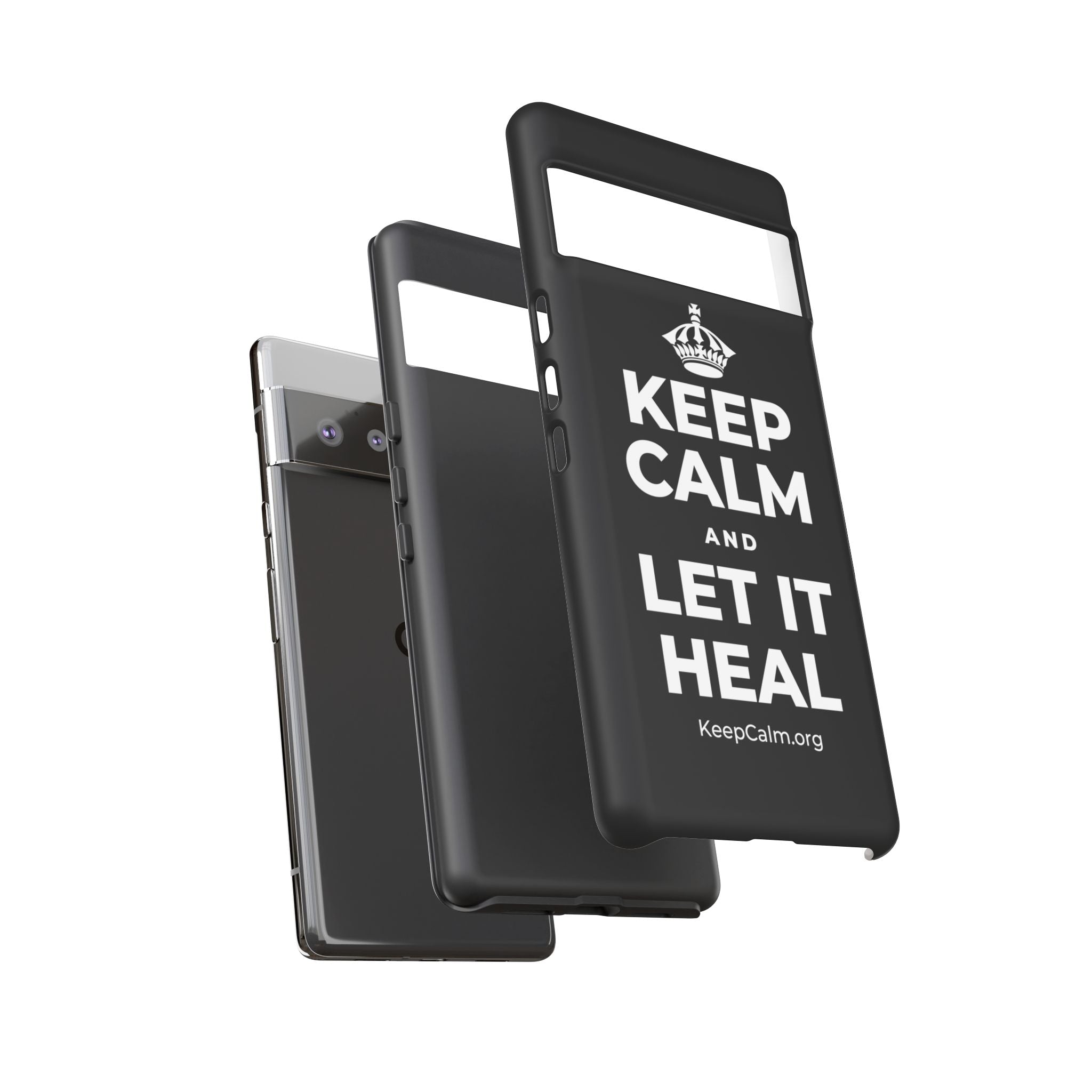 KEEP CALM AND LET IT HEAL Phone Case