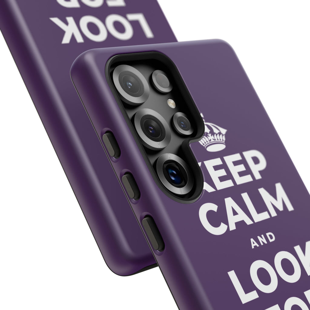 KEEP CALM AND LOOK FOR THE LIGHT Phone Case