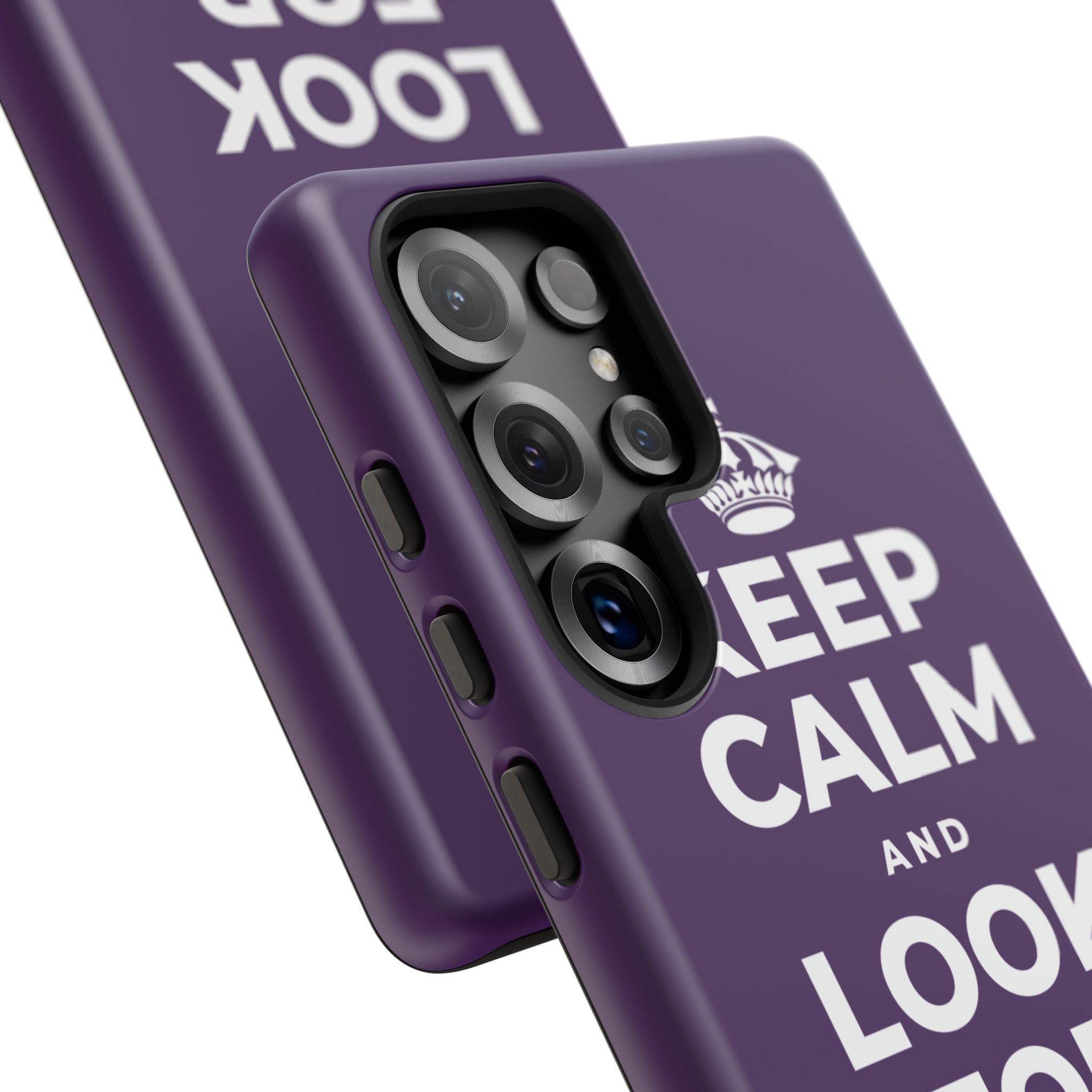 KEEP CALM AND LOOK FOR THE LIGHT Phone Case