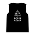 KEEP CALM AND BEGIN AGAIN Tank Top