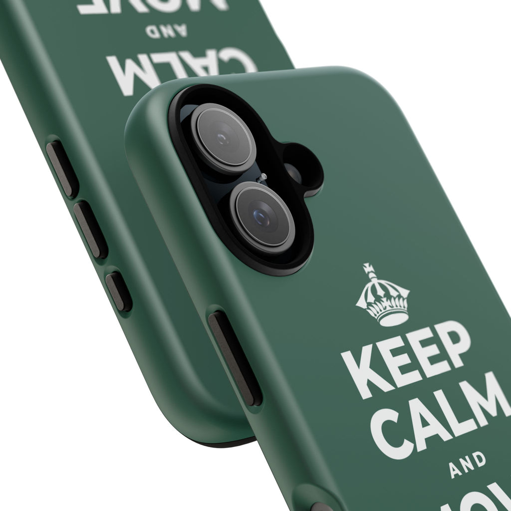 KEEP CALM AND MOVE FORWARD Phone Case