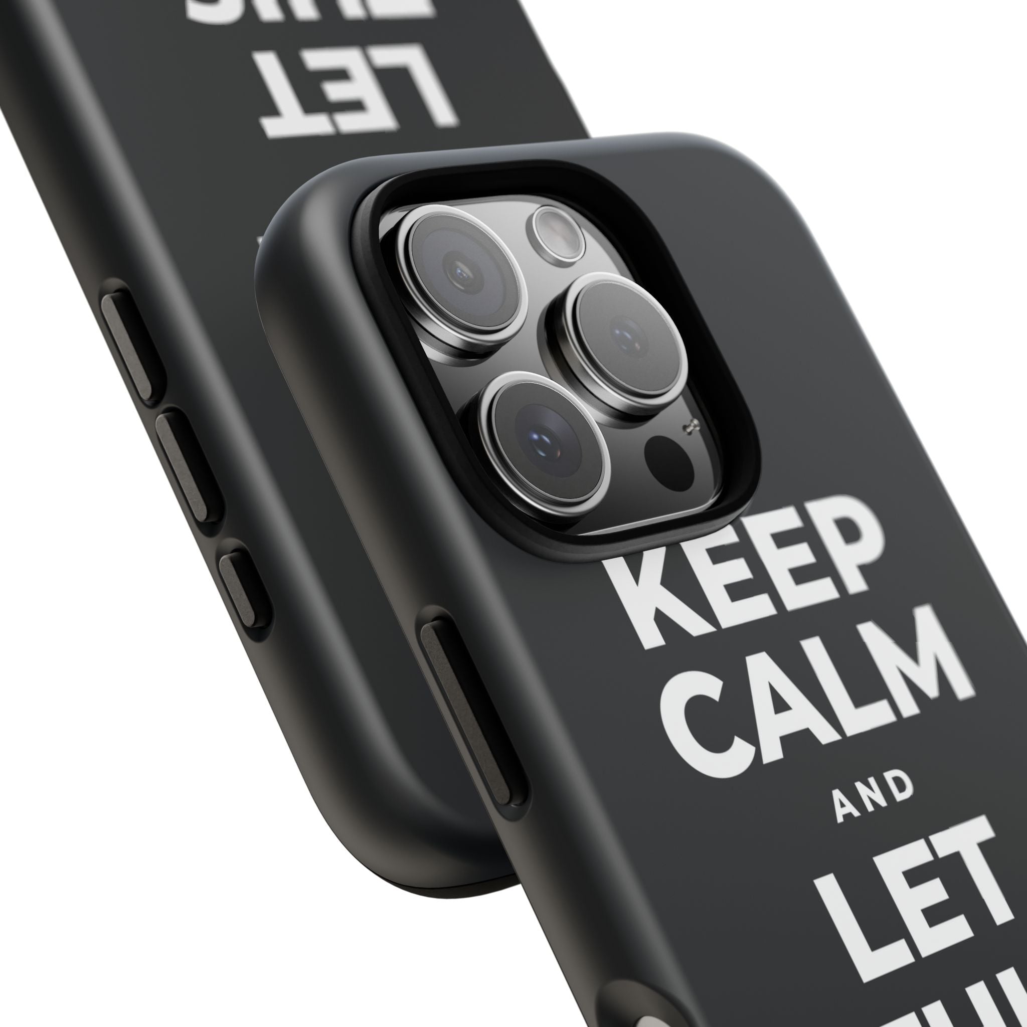 KEEP CALM AND LET THIS FEELING PASS Phone Case (Dark)