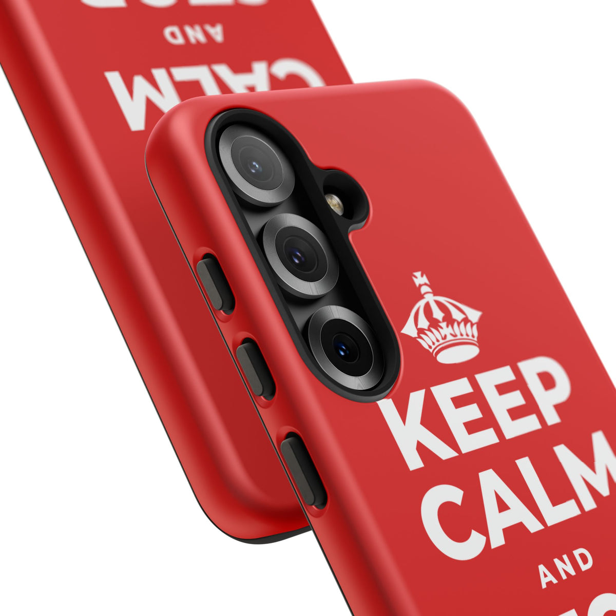 KEEP CALM AND STOP TRIPPIN' Phone Case