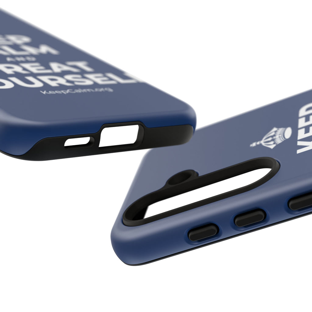 KEEP CALM AND TREAT YOURSELF Phone Case