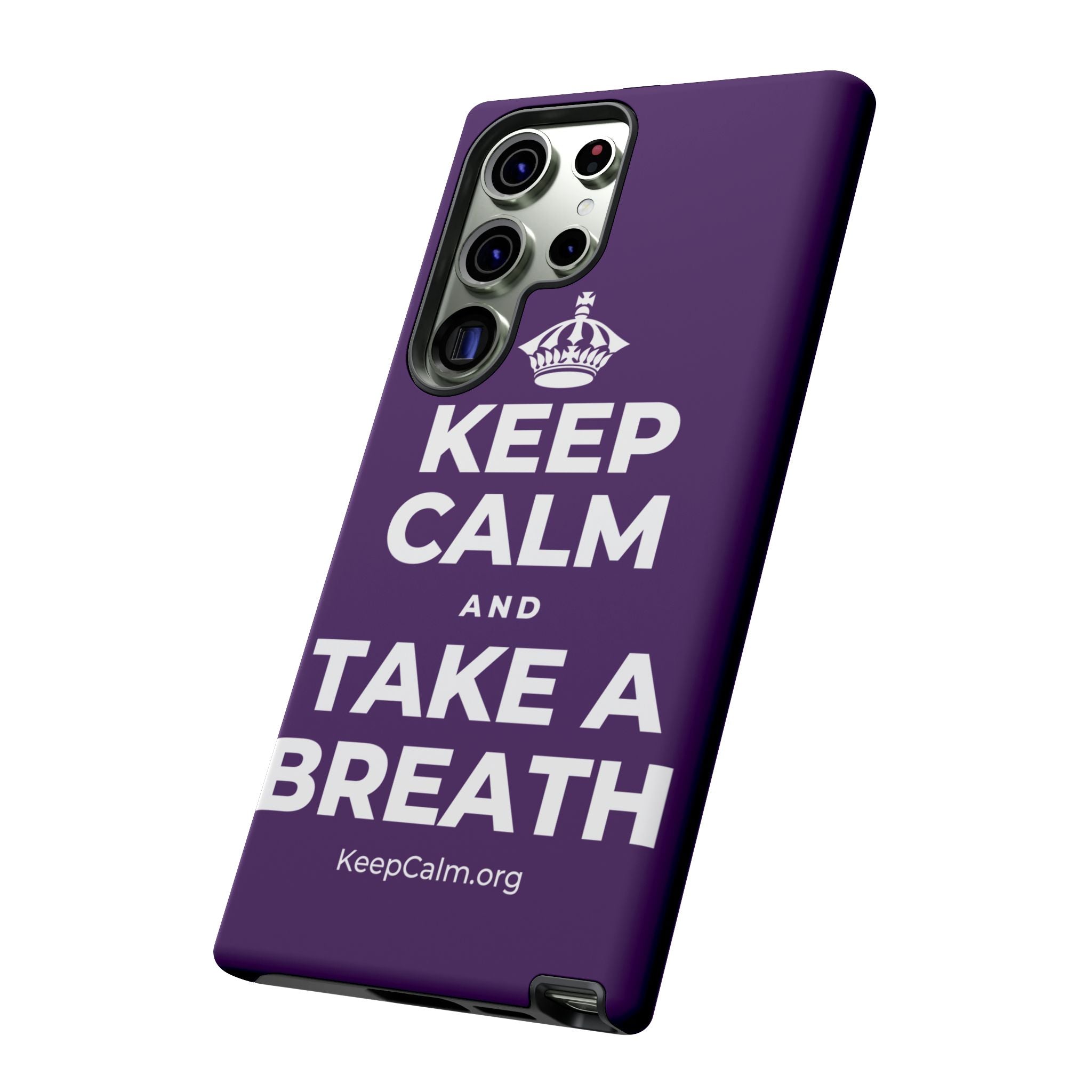 KEEP CALM AND TAKE A BREATH Phone Case