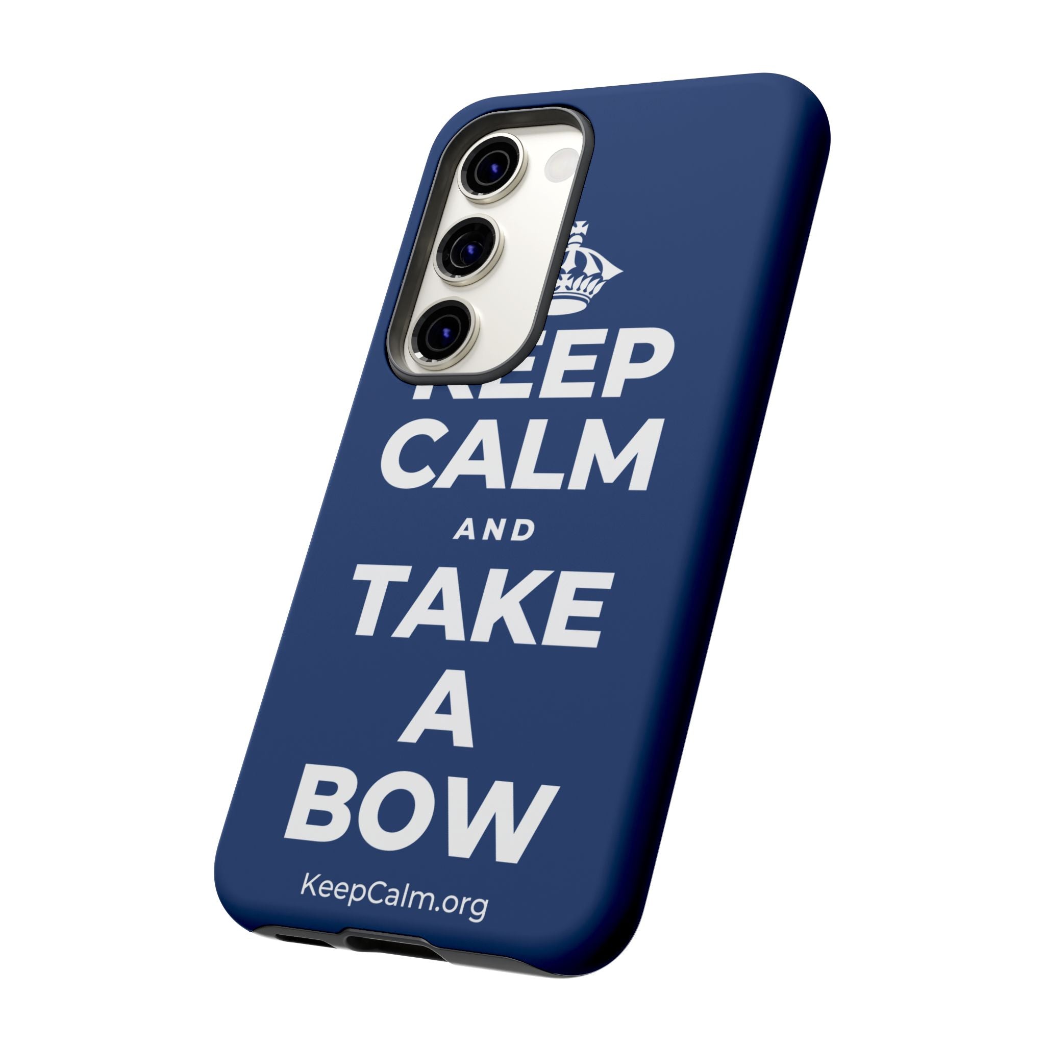 KEEP CALM AND TAKE A BOW Phone Case