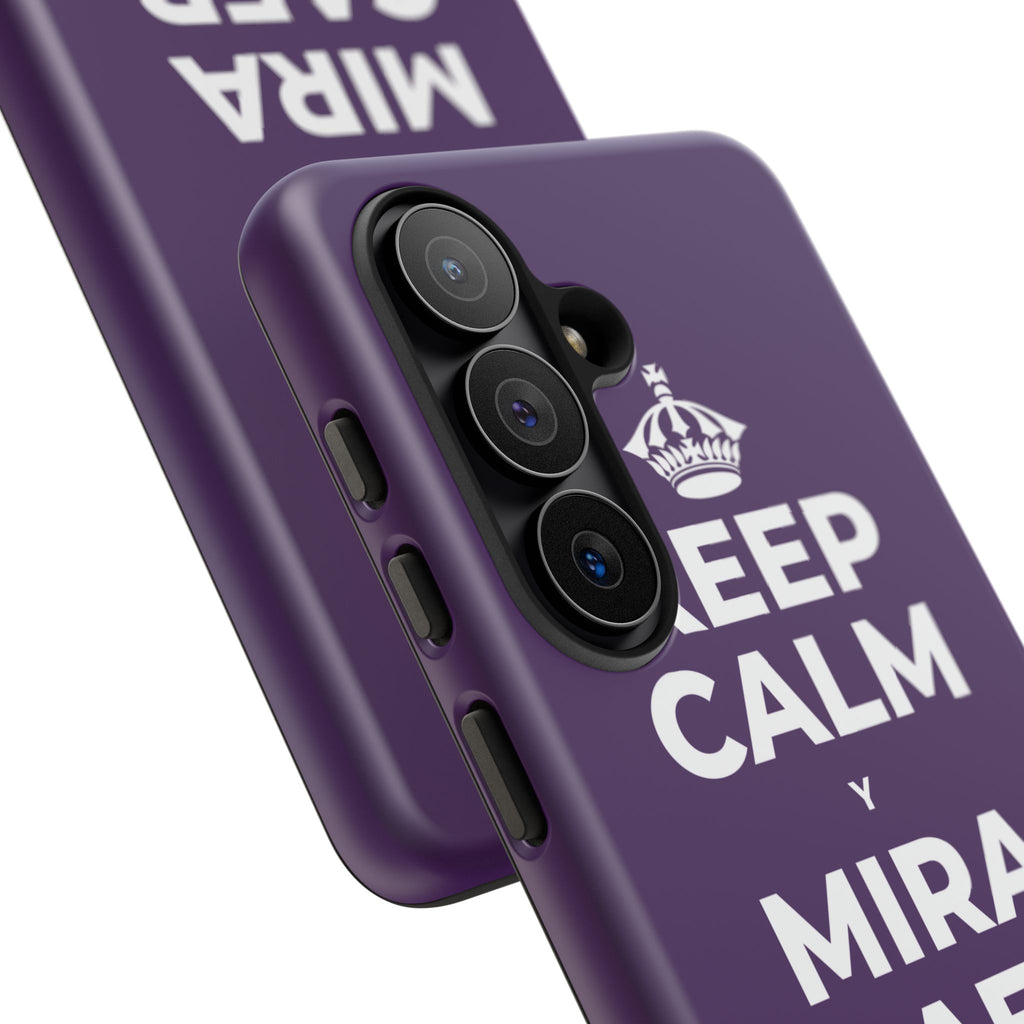 KEEP CALM Y MIRA CAER LA NIEVE Phone Case