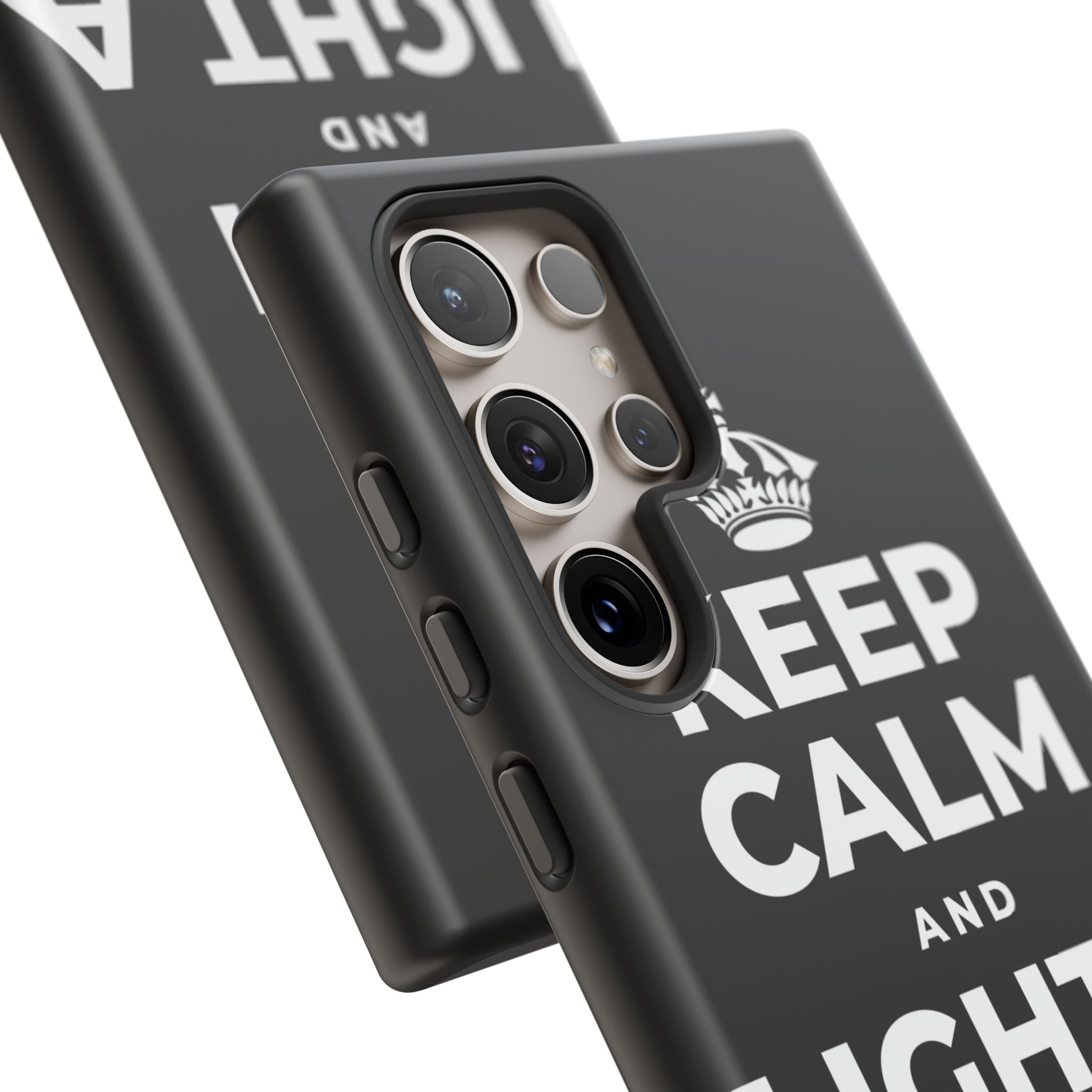 KEEP CALM AND LIGHT A COZY CANDLE Phone Case