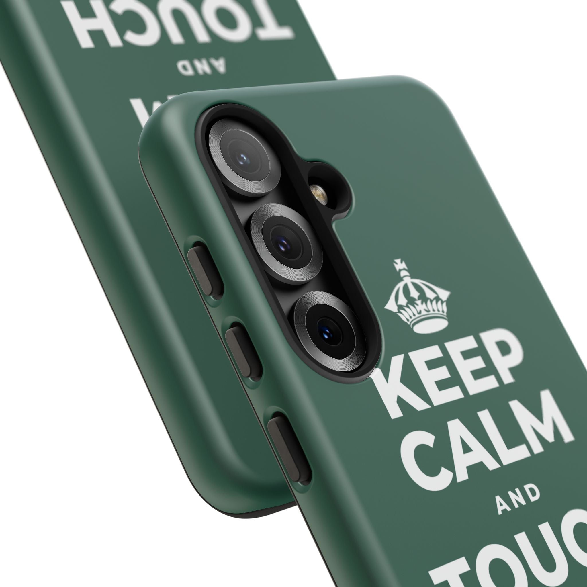 KEEP CALM AND TOUCH SOME GRASS Phone Case