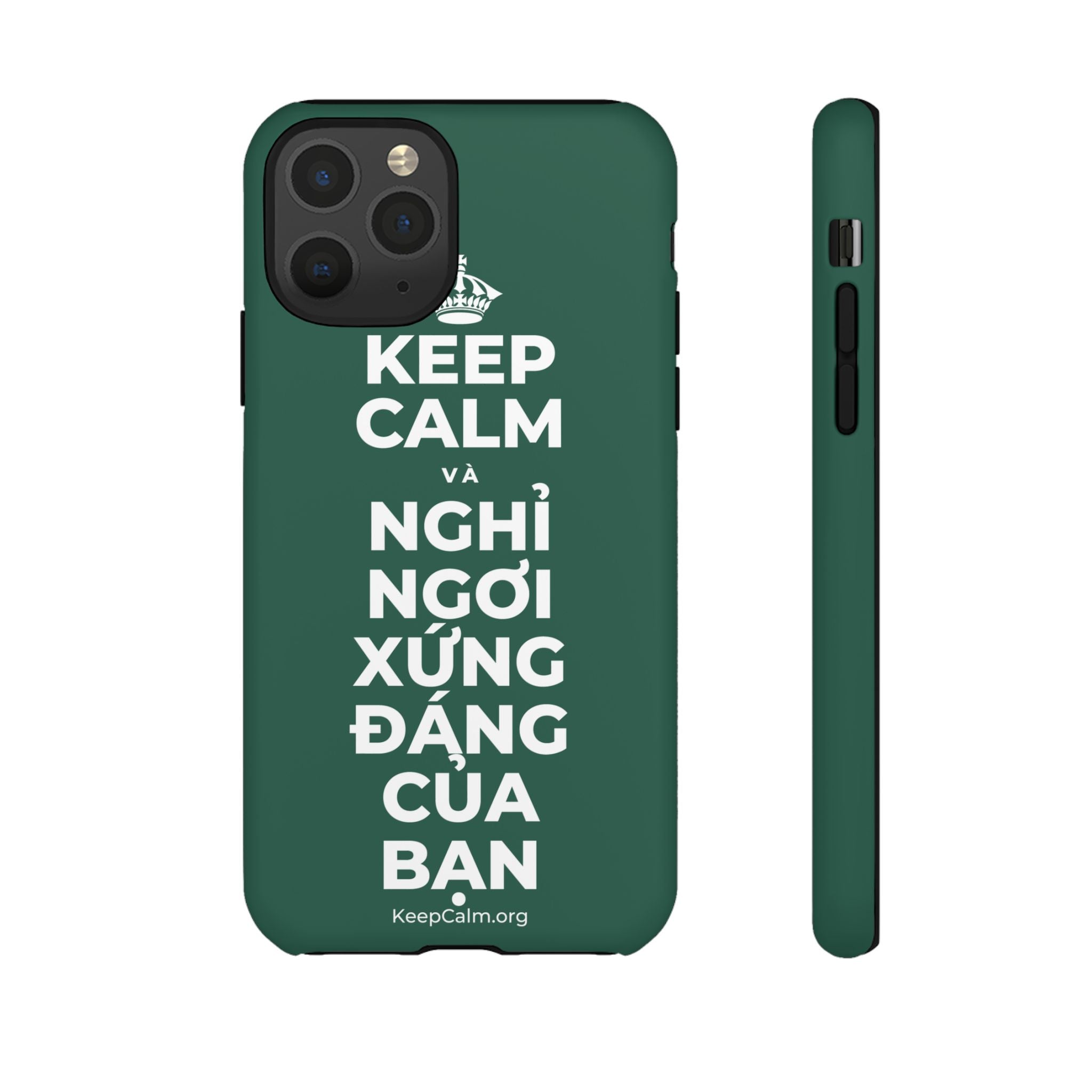 KEEP CALM VÀ NGHỈ NGƠI XỨNG ĐÁNG CỦA BẠN Phone Case