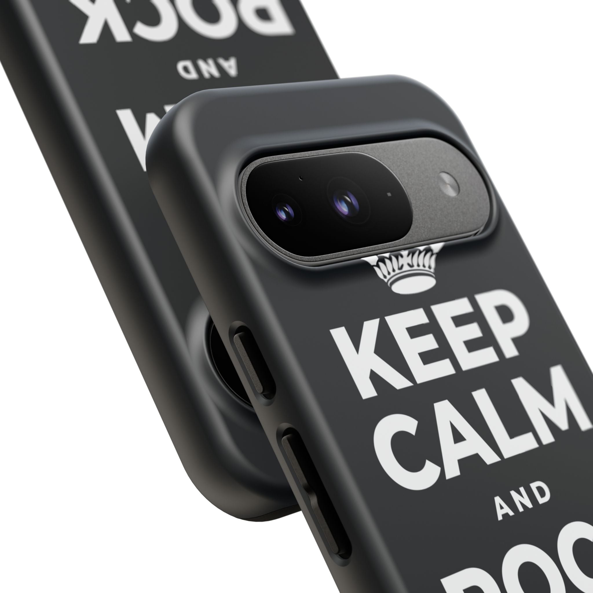 KEEP CALM AND ROCK THAT SMILE Phone Case (Dark)