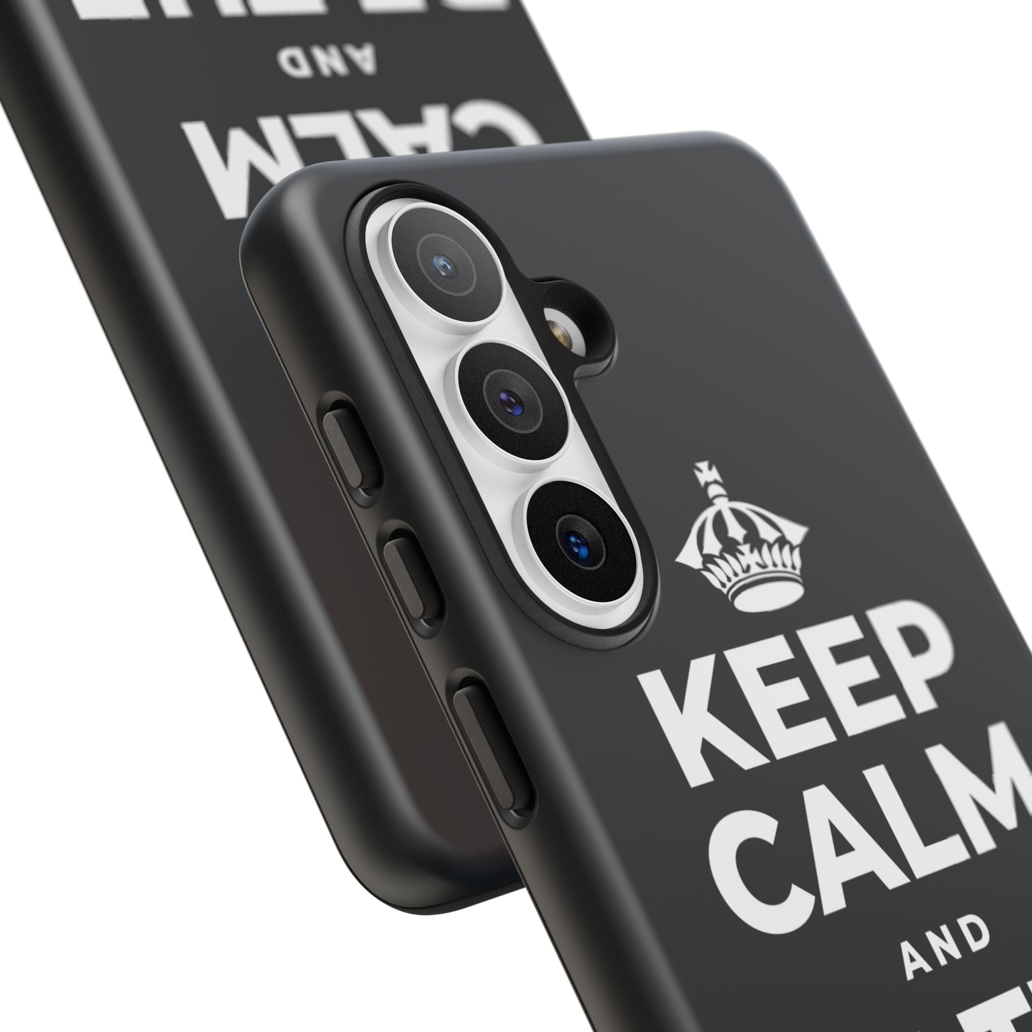 KEEP CALM AND BE THE VIBE Phone Case (Dark)
