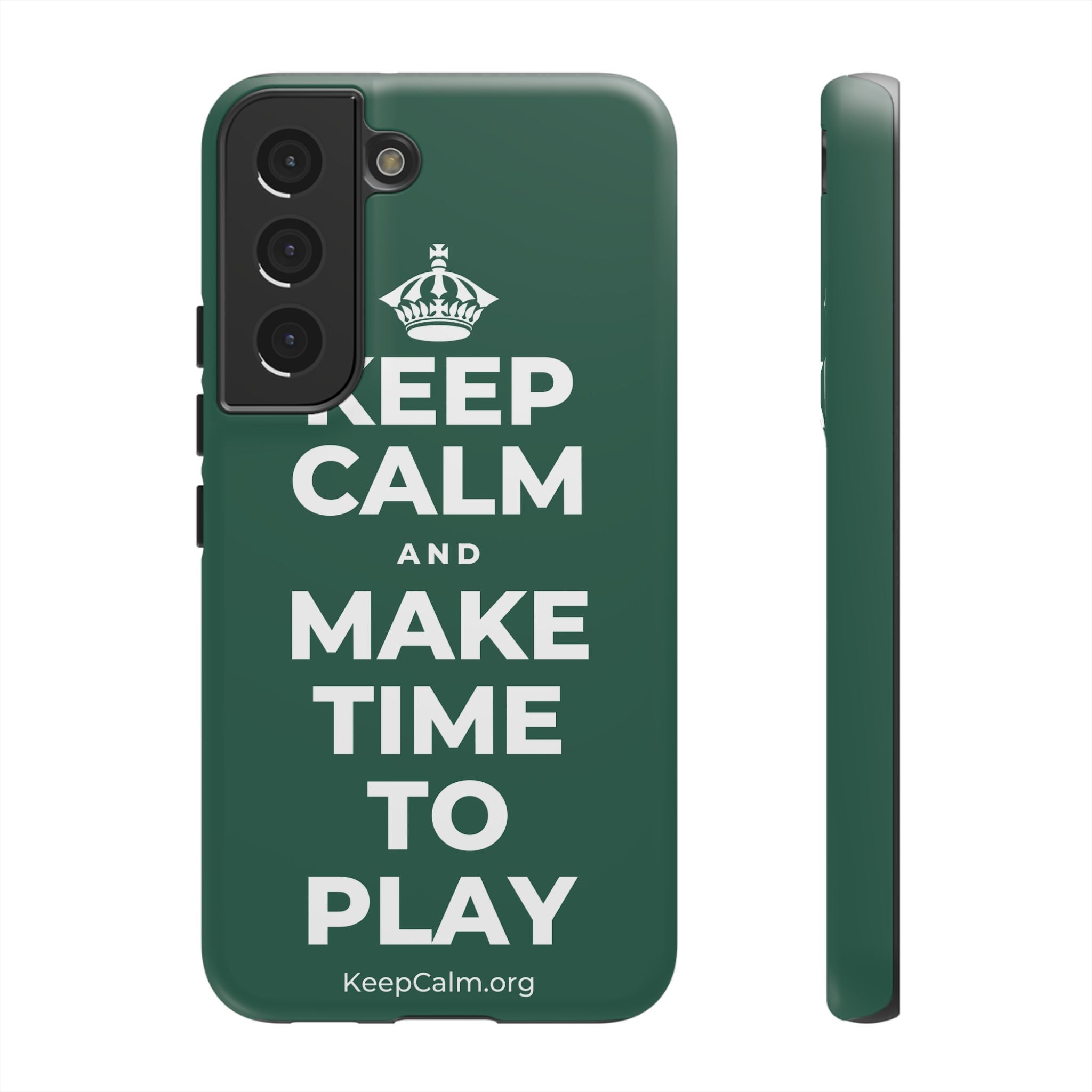 KEEP CALM AND MAKE TIME TO PLAY Phone Case