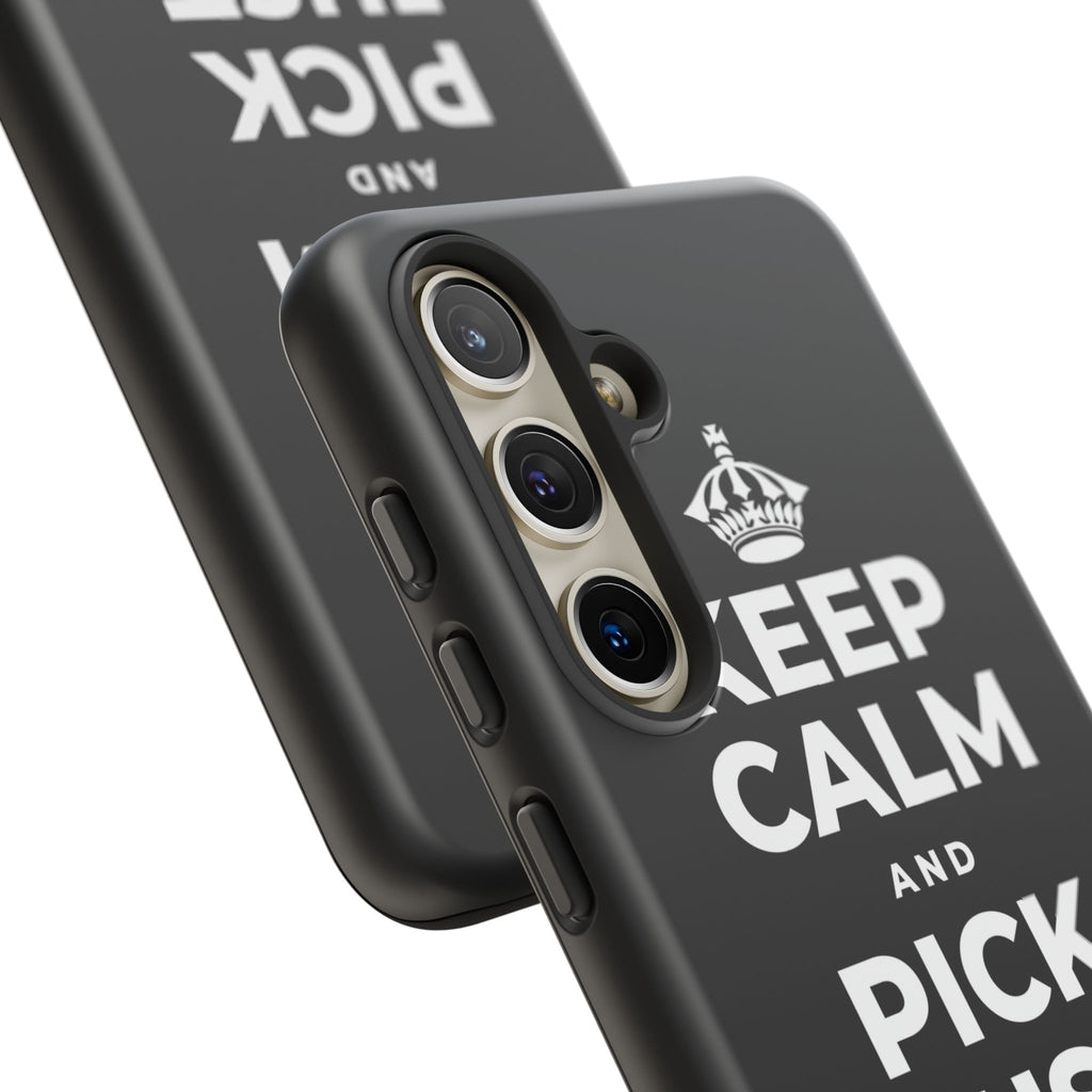 KEEP CALM AND PICK JUST ONE THING Phone Case