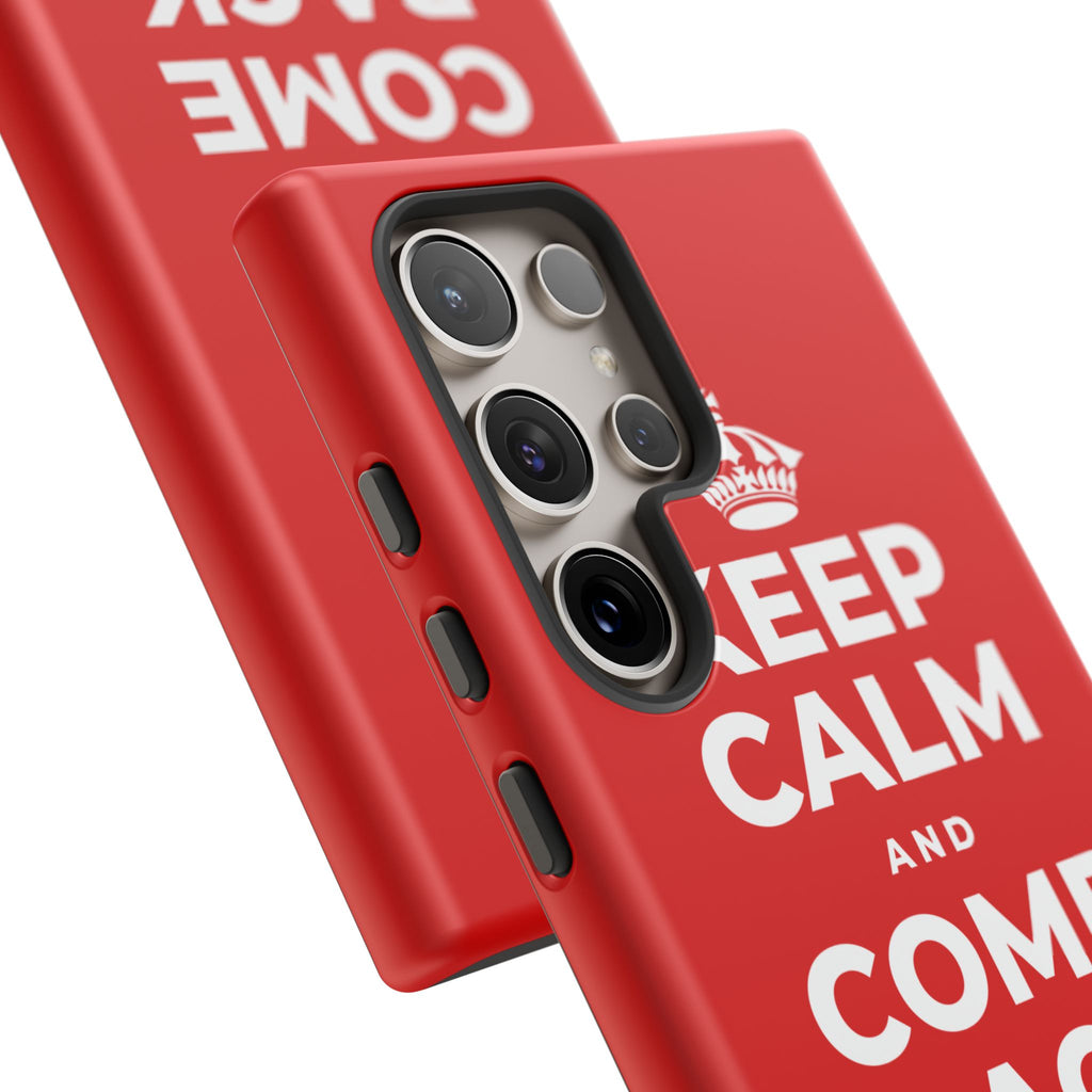 KEEP CALM AND COME BACK TO NOW Phone Case