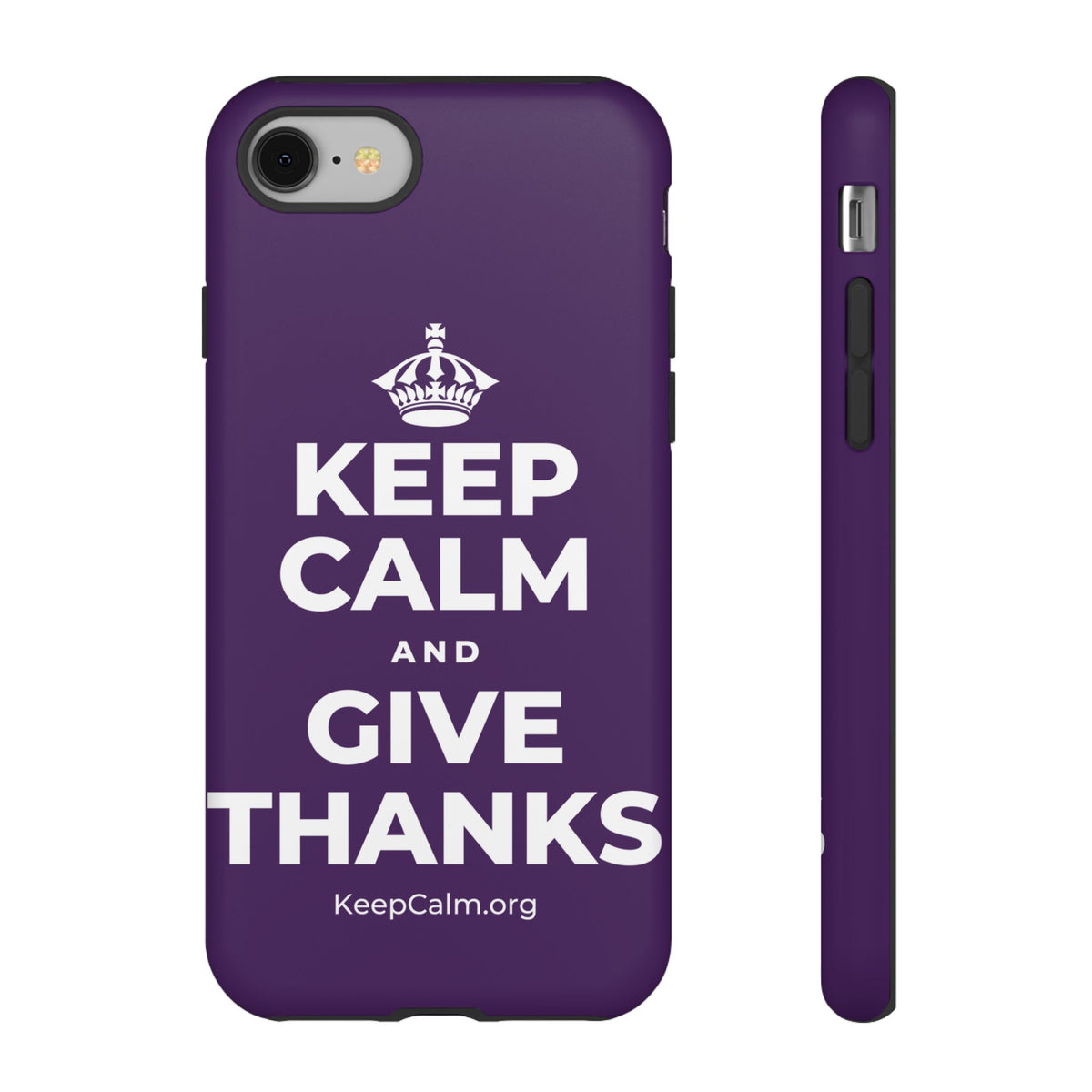 KEEP CALM AND GIVE THANKS Phone Case