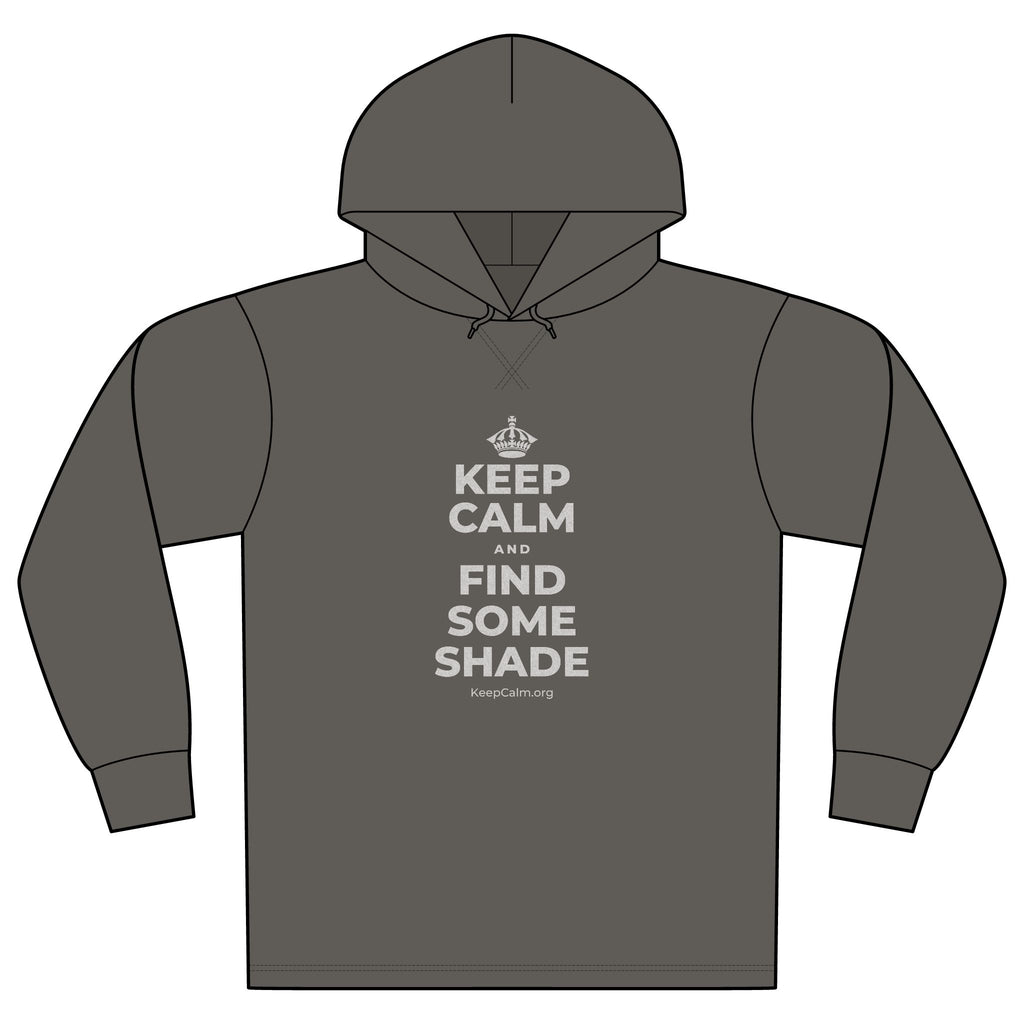 KEEP CALM AND FIND SOME SHADE Organic Hoodie Tee