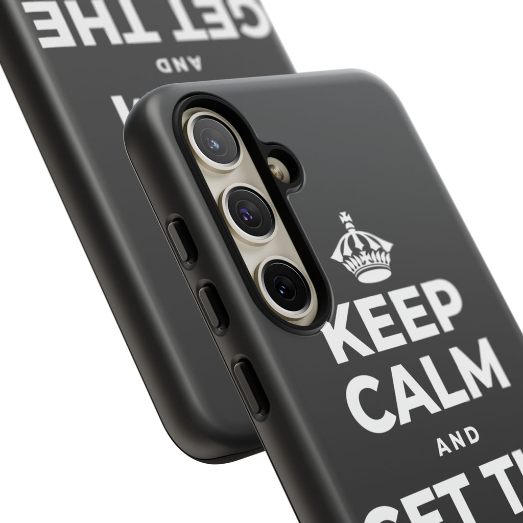 KEEP CALM AND GET THE PARTY STARTED Phone Case