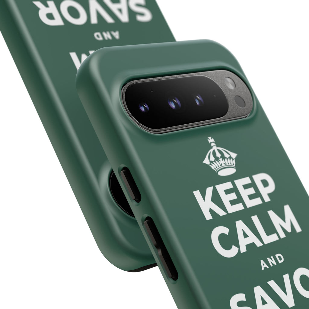 KEEP CALM AND SAVOR THIS MOMENT Phone Case