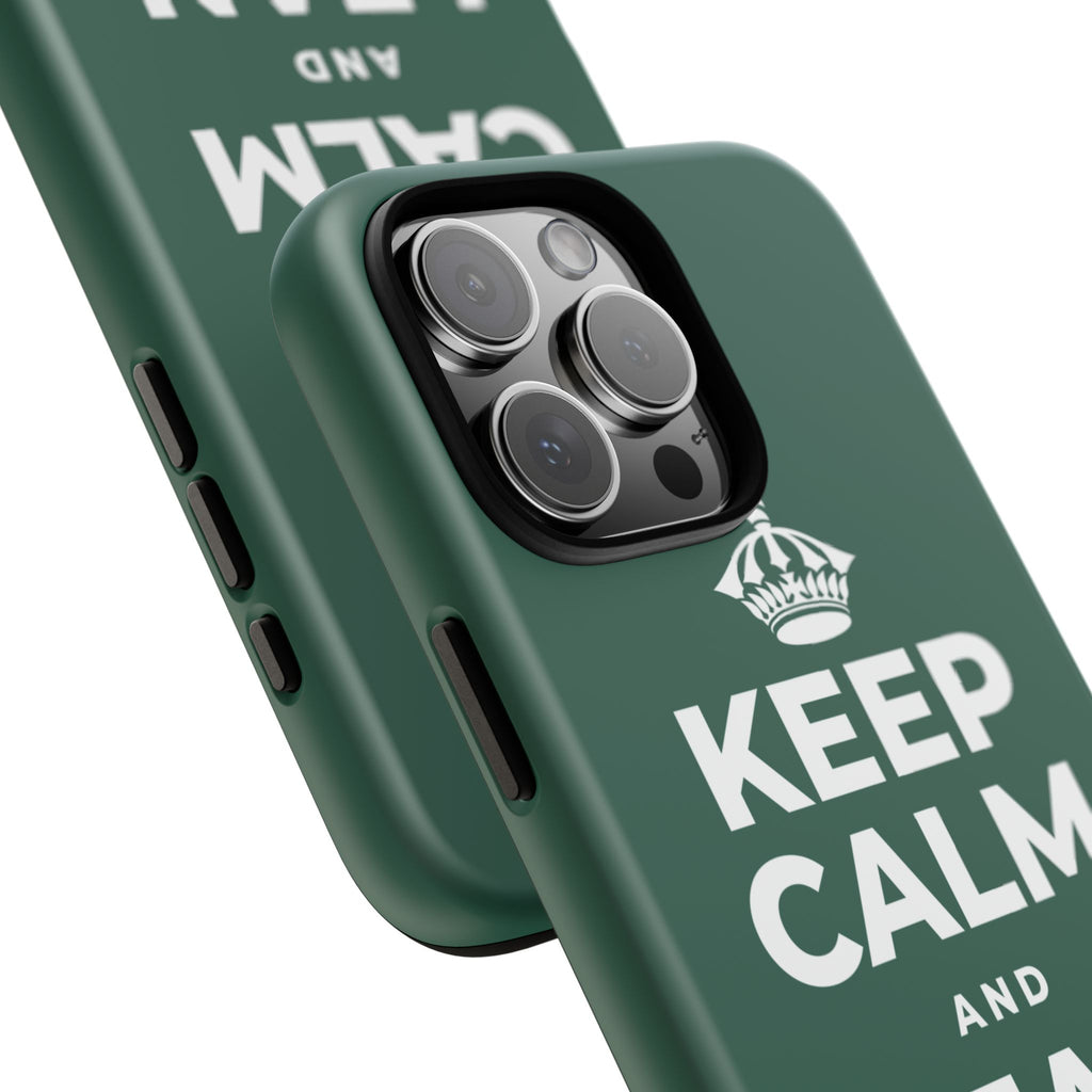 KEEP CALM AND LEAN ON ME Phone Case