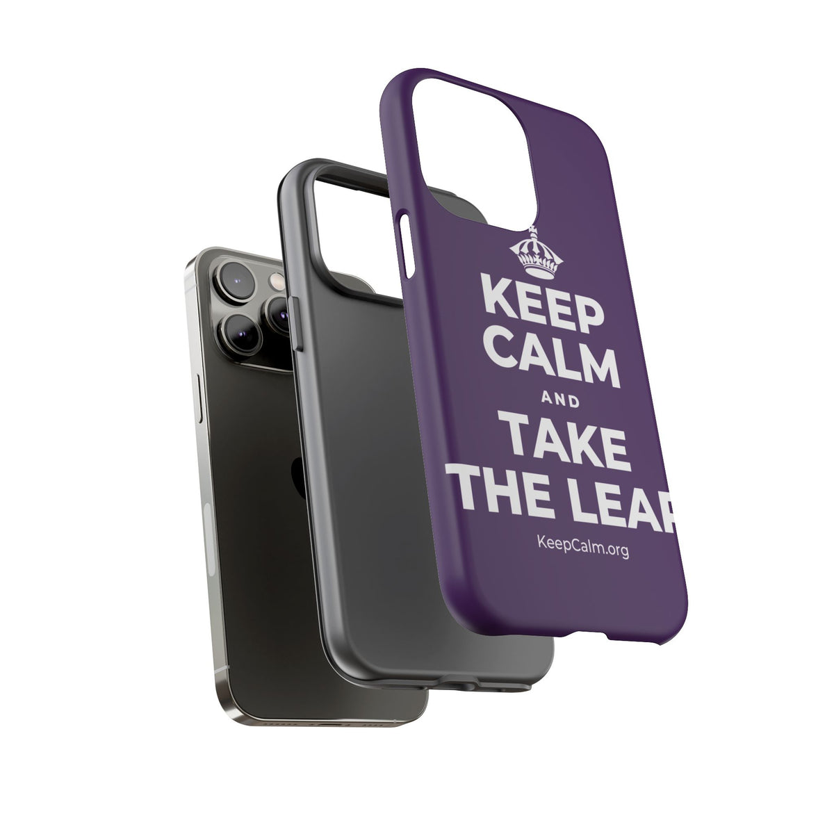 KEEP CALM AND TAKE THE LEAP Phone Case