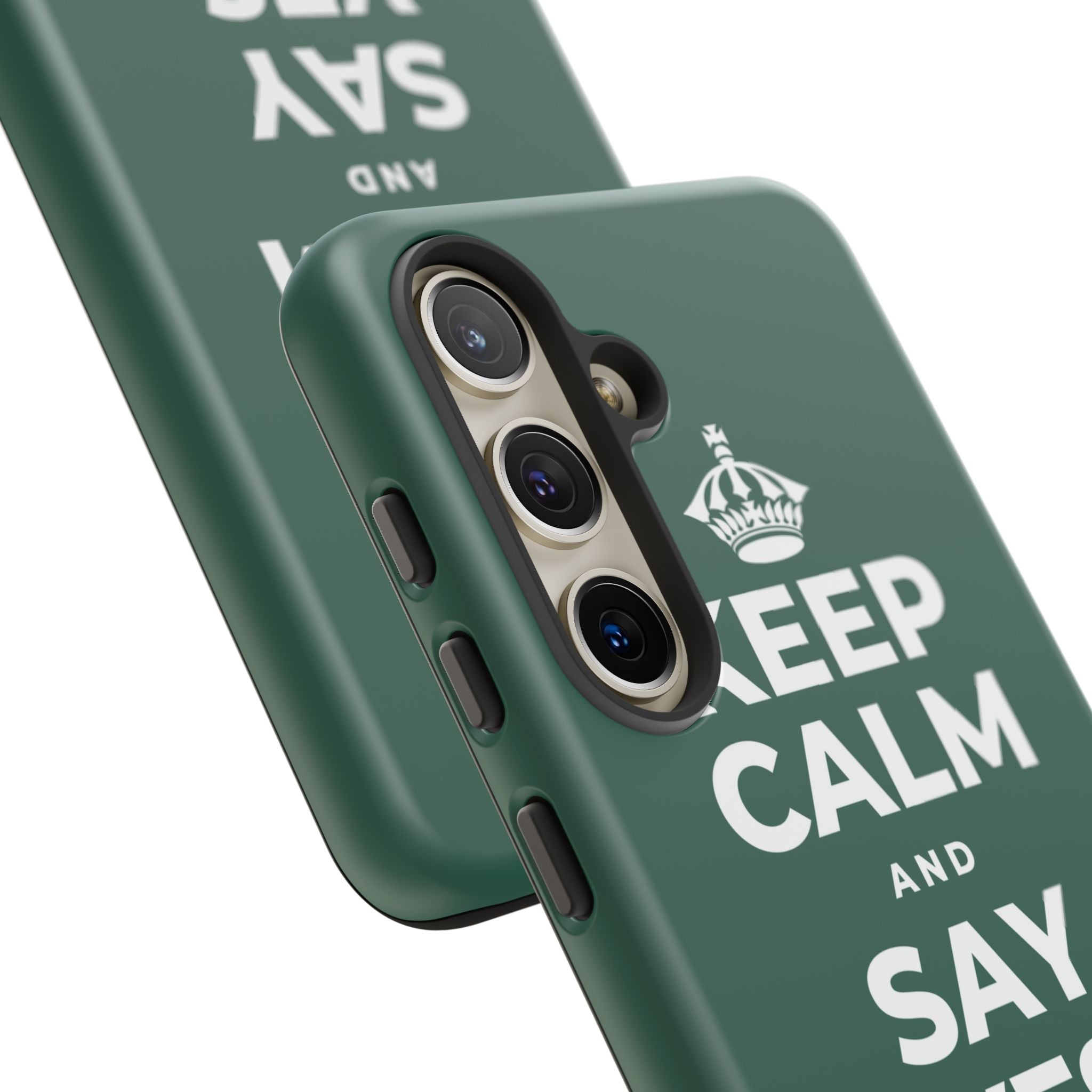 KEEP CALM AND SAY YES TO FUN Phone Case