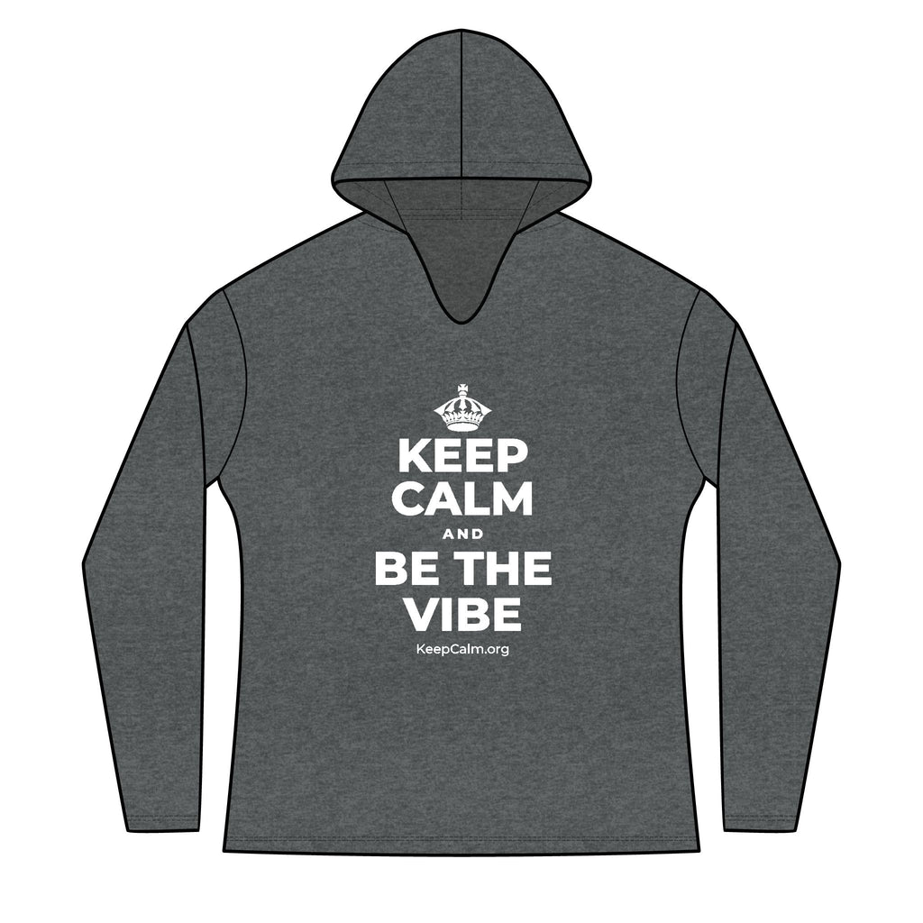 KEEP CALM AND BE THE VIBE Women's Long Sleeve Hoodie