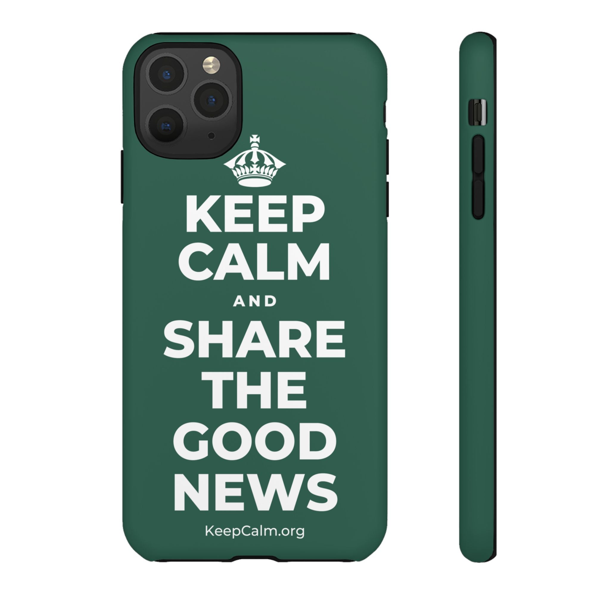 KEEP CALM AND SHARE THE GOOD NEWS Phone Case