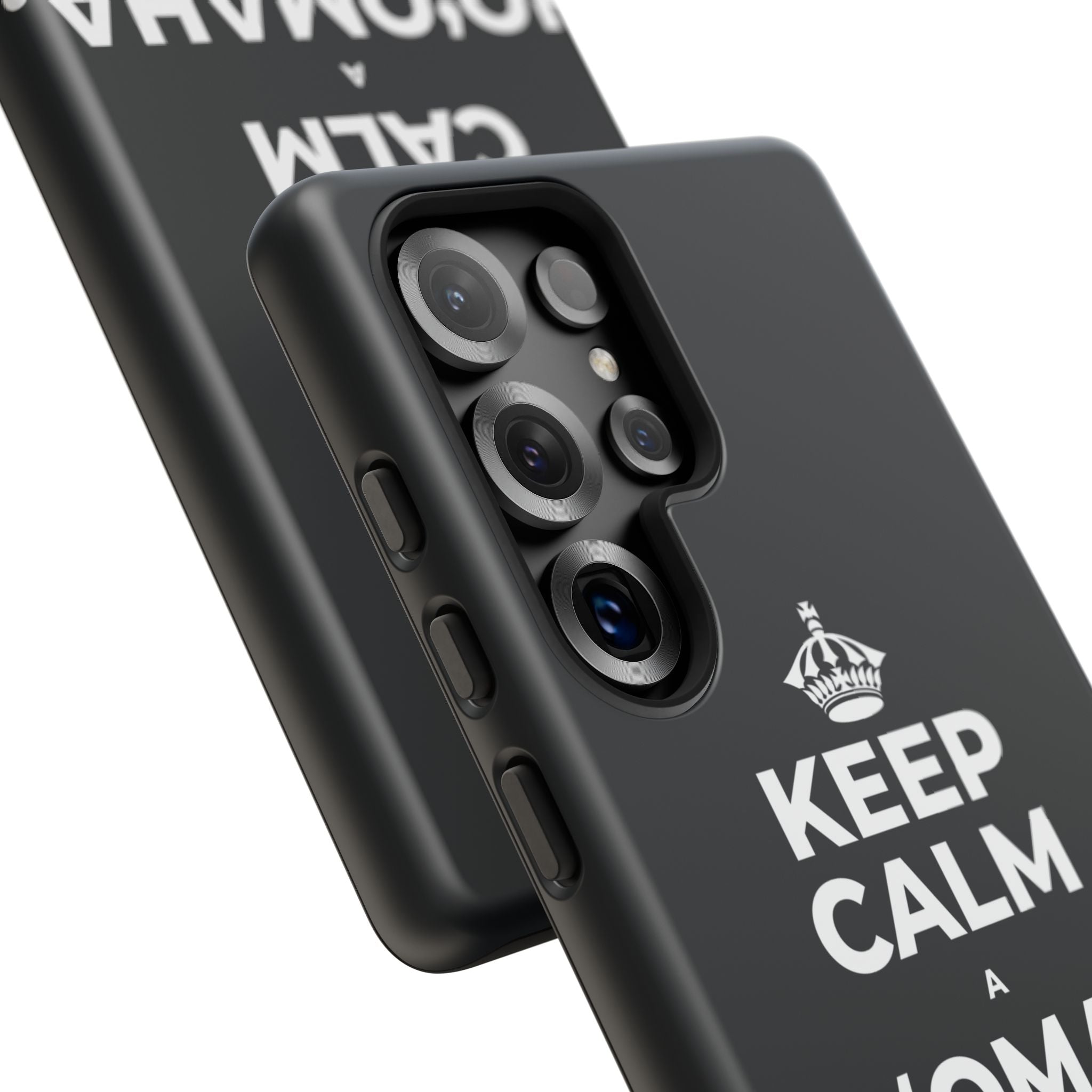 KEEP CALM A HOʻOMAHA, A LAILA KŪ Phone Case (Dark)