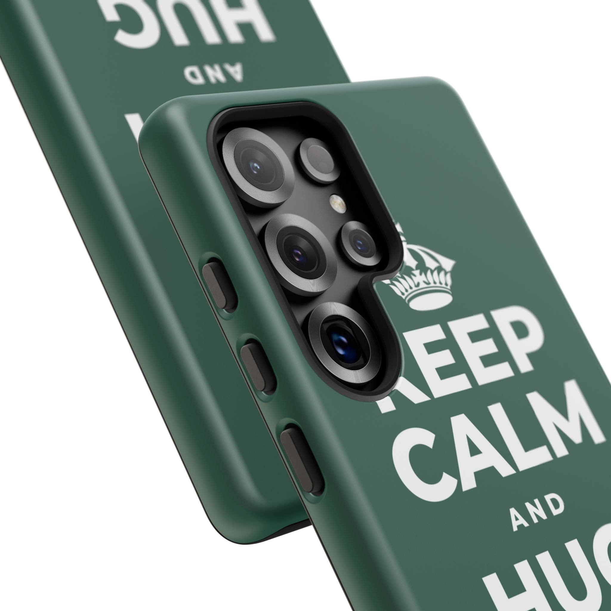 KEEP CALM AND HUG YOUR DOG Phone Case