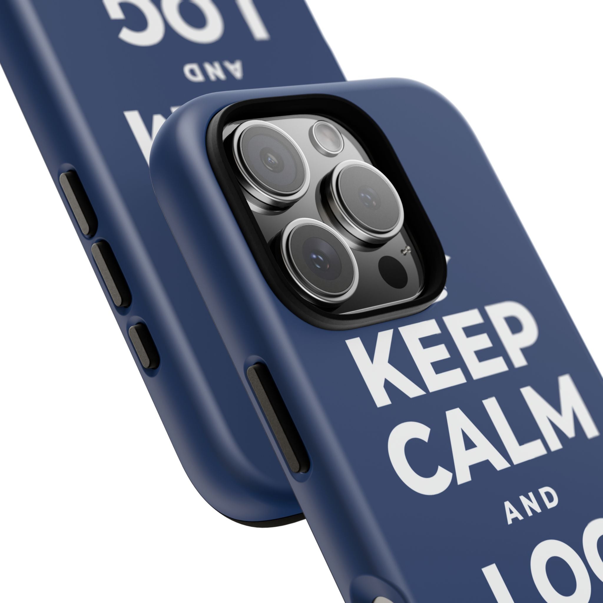 KEEP CALM AND LOG OFF EARLY Phone Case