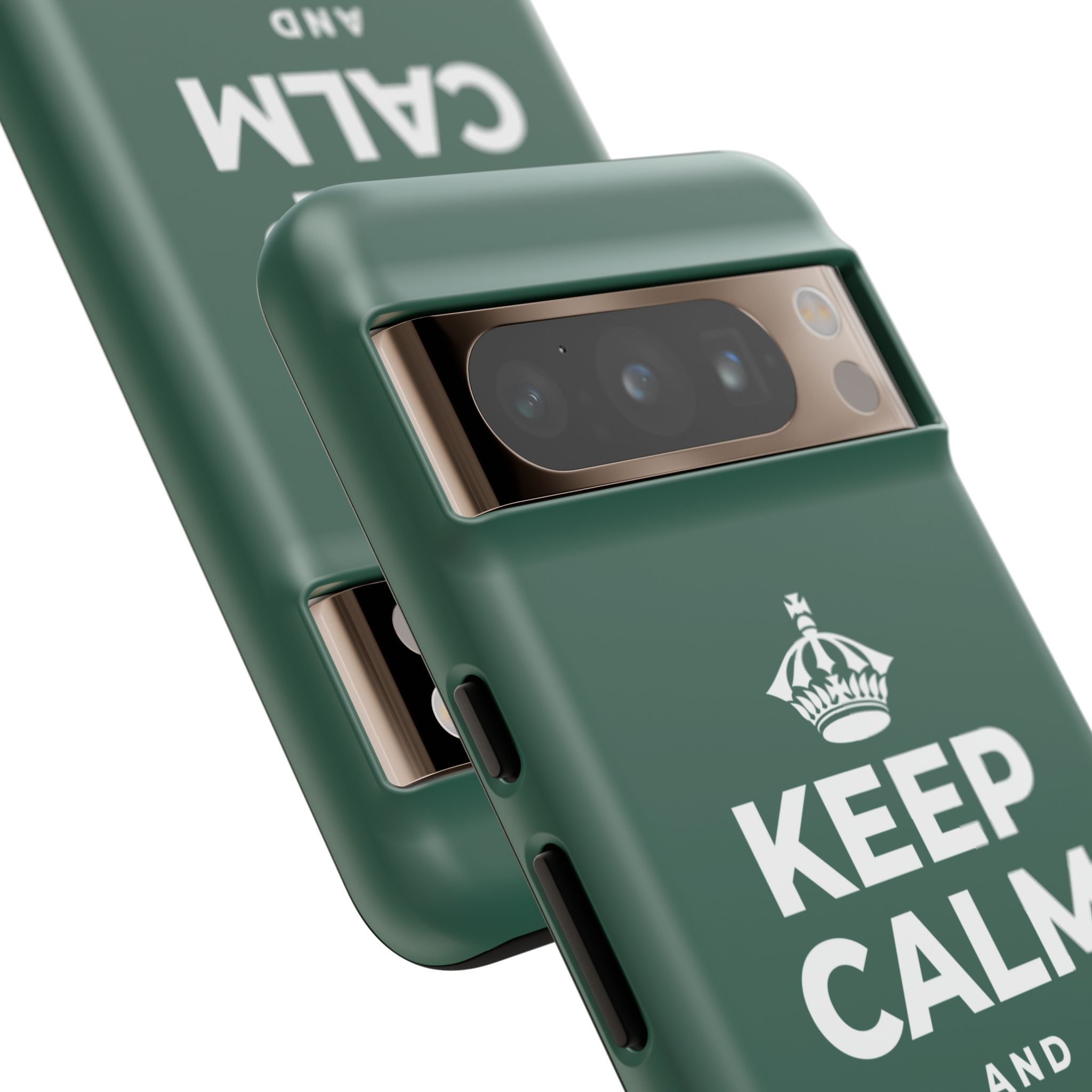 KEEP CALM AND BREATHE Phone Case