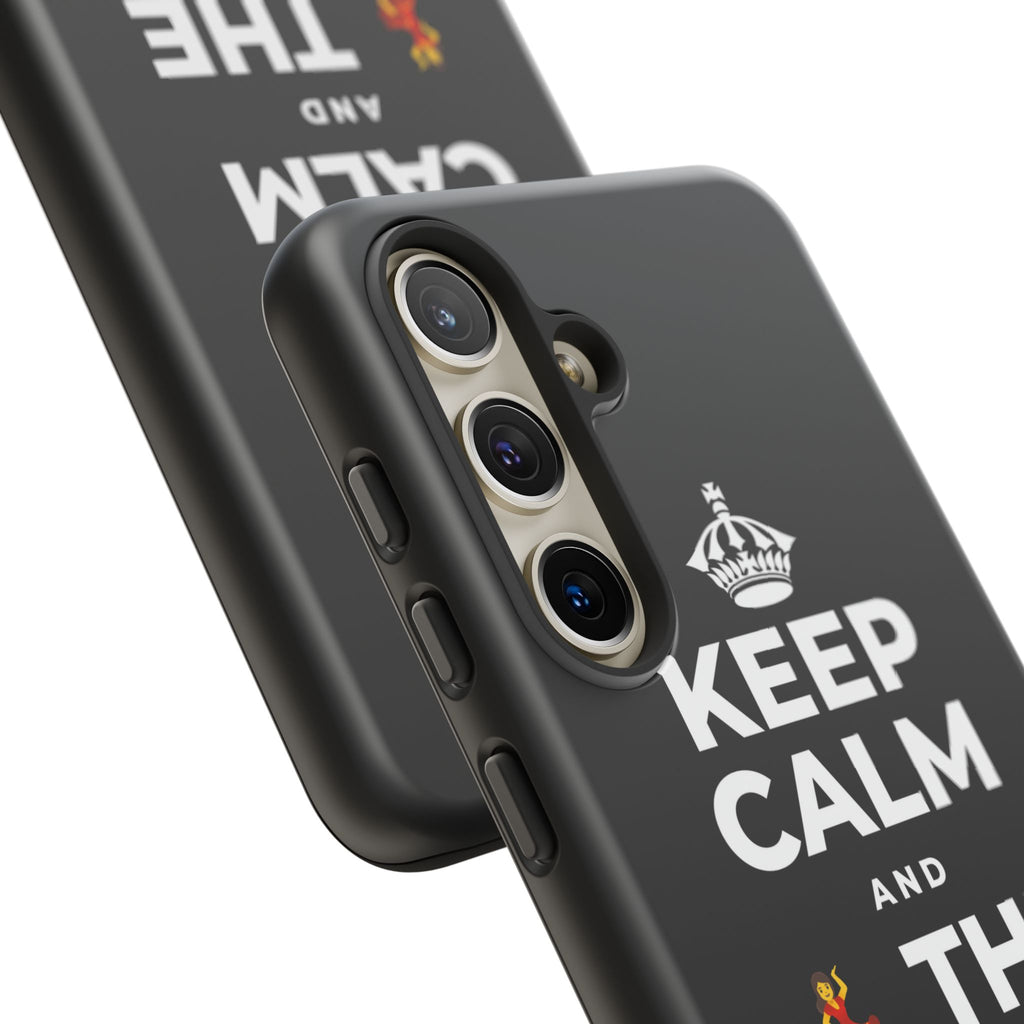 KEEP CALM AND 💃 THE NIGHT AWAY Phone Case