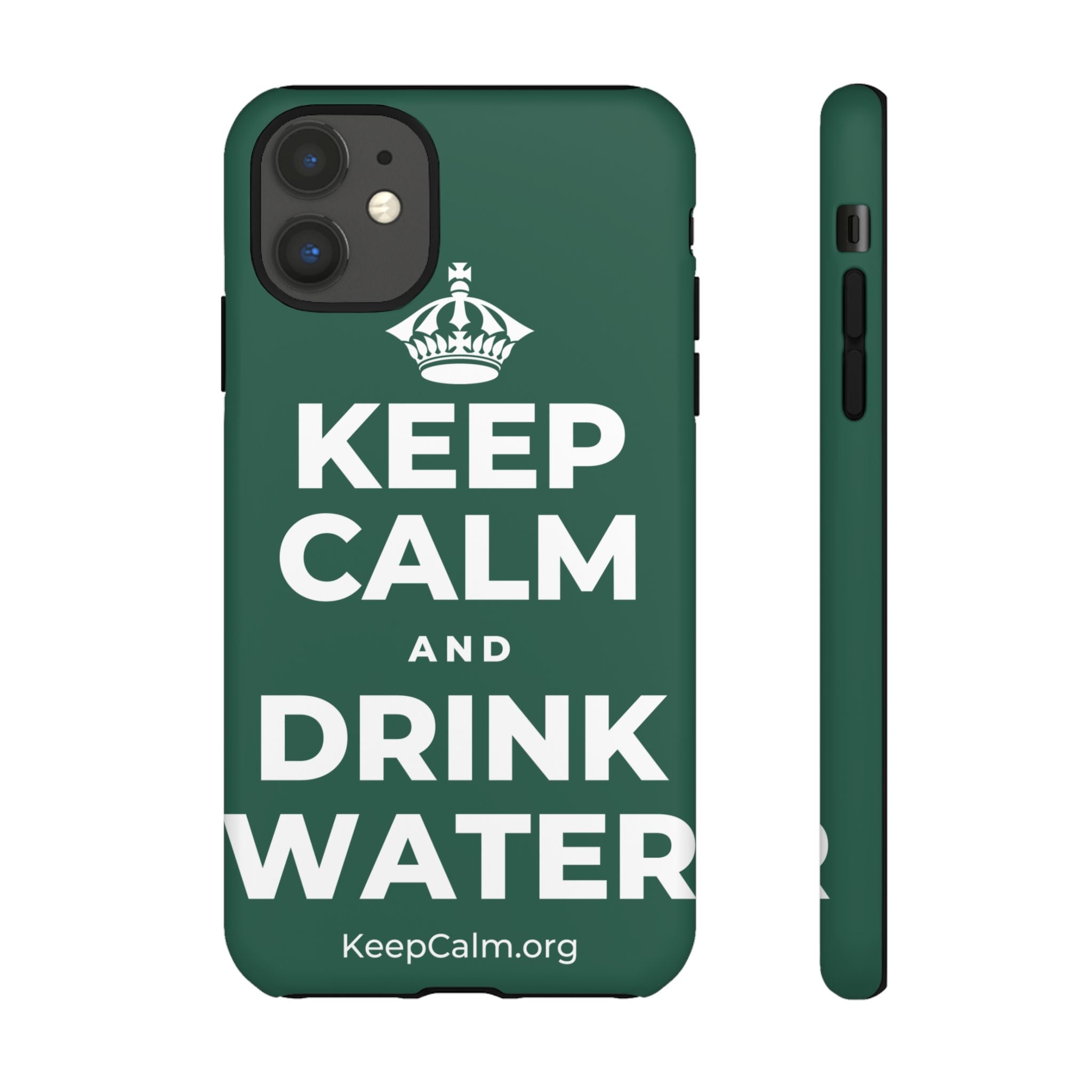 KEEP CALM AND DRINK WATER Phone Case
