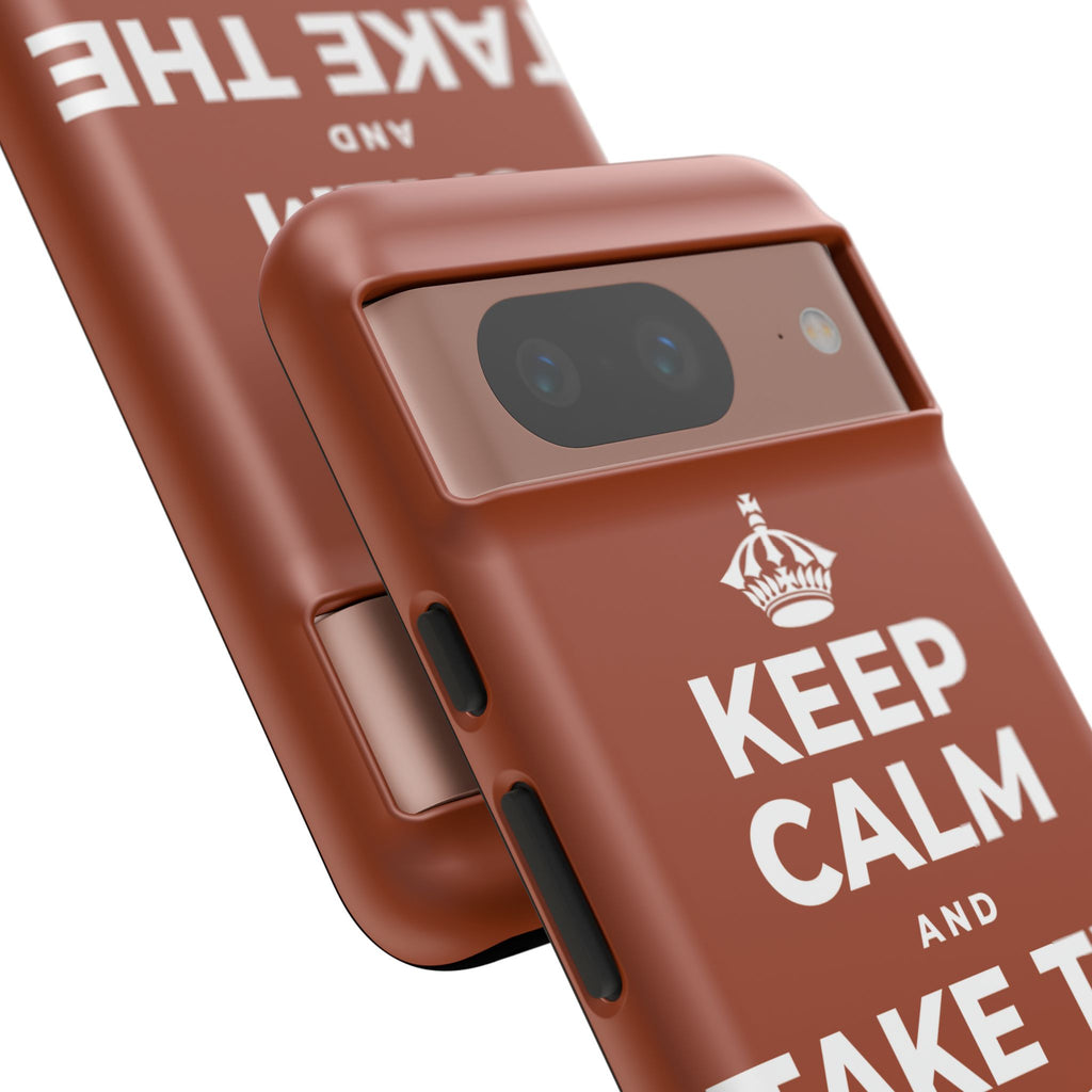 KEEP CALM AND TAKE THE VICTORY LAP Phone Case
