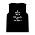 KEEP CALM Y EXHALA, ES VIERNES Tank Top