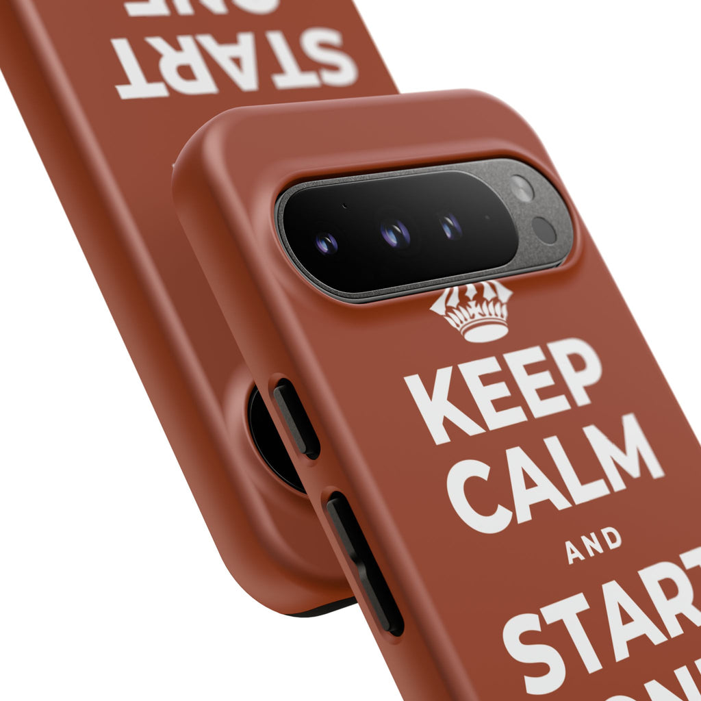 KEEP CALM AND START ONE FRESH PAGE Phone Case